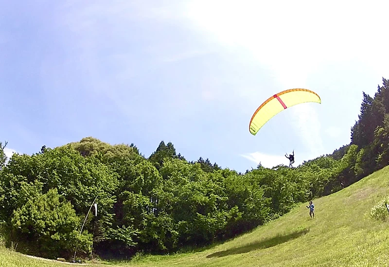 丹波パラグライダースクール②