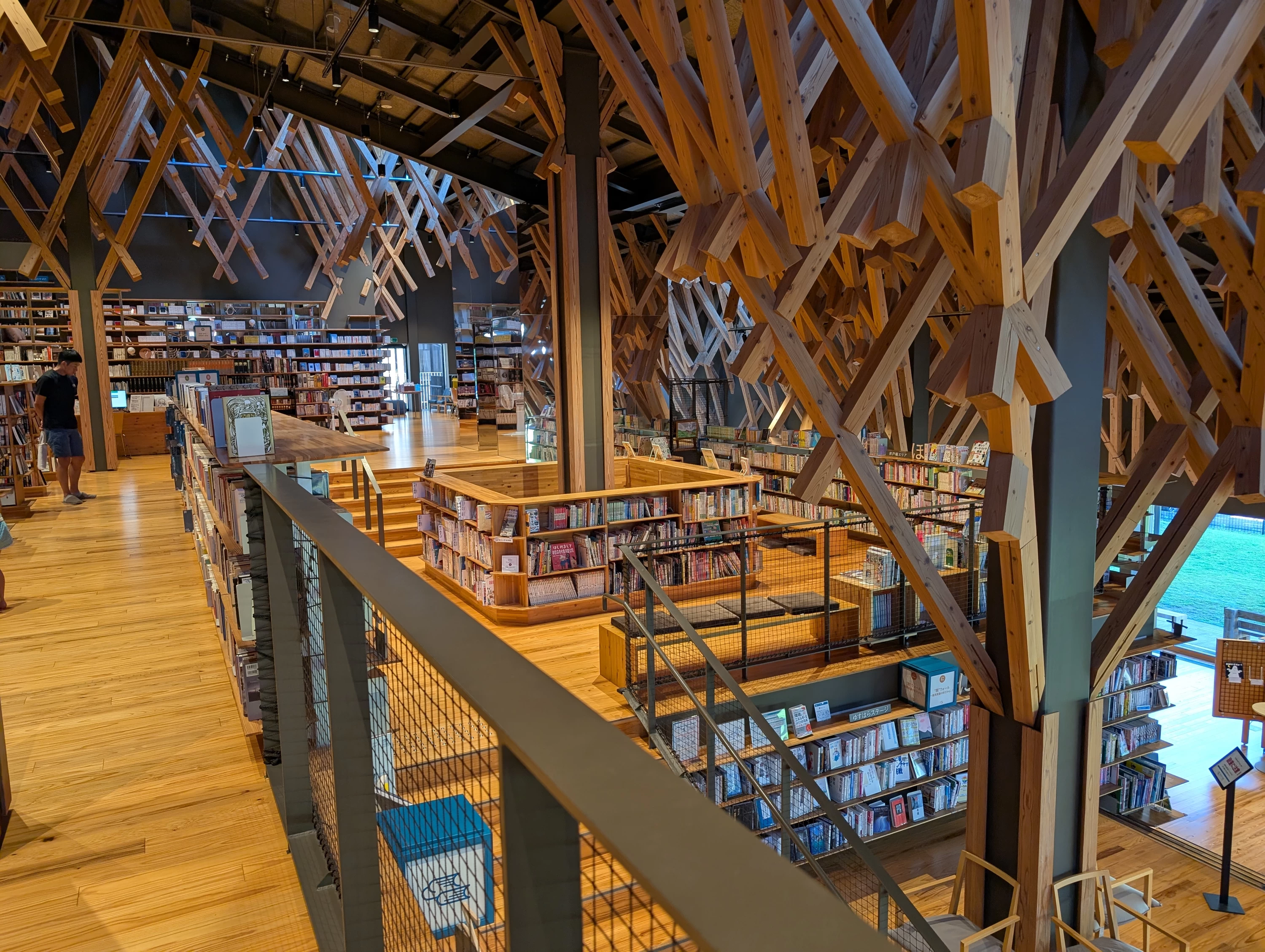 2Fからの内部（現地にて撮影）