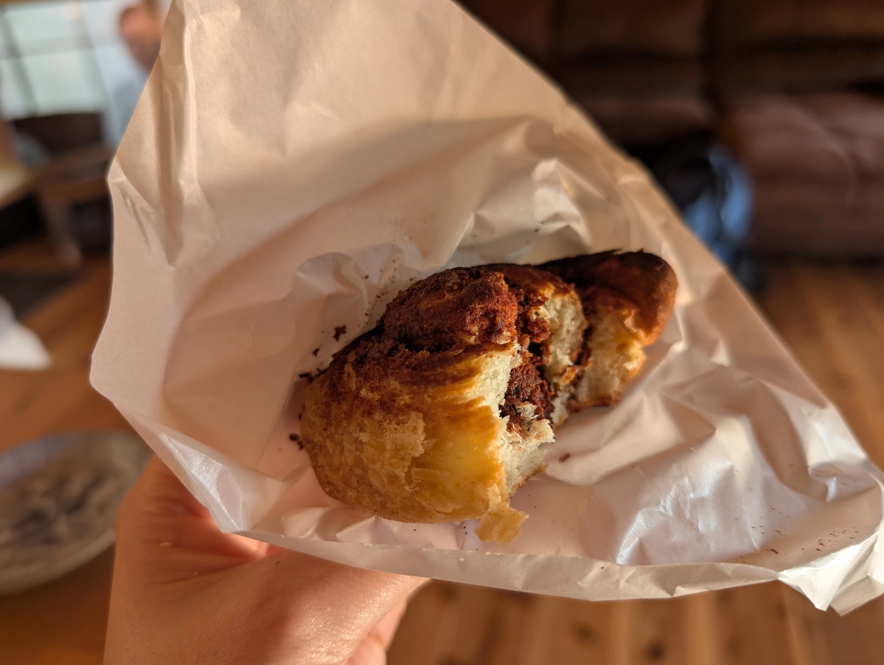 朝食用の手作りパンを毎日いただける（現地にて撮影）