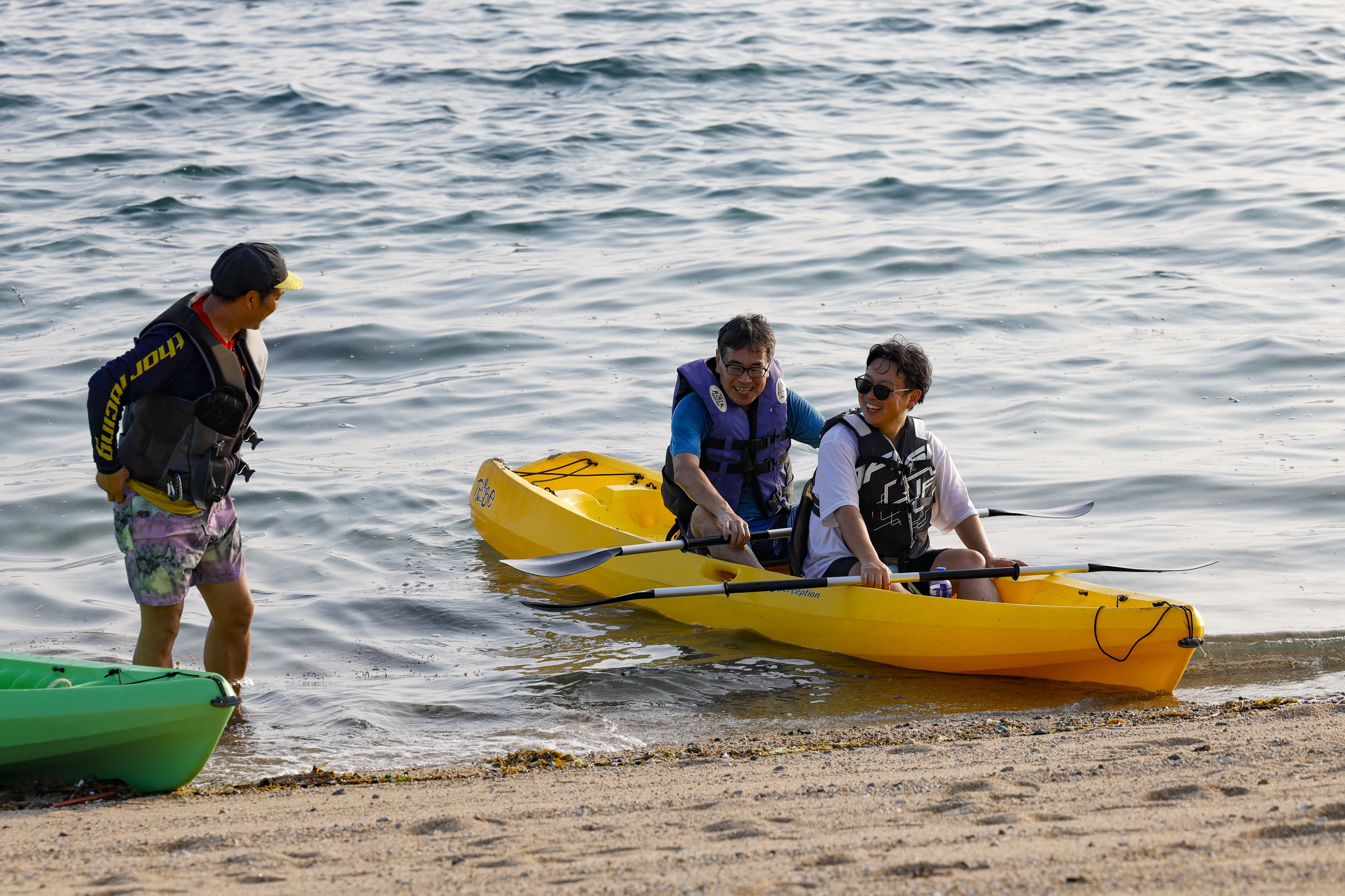 すっかりはしゃいでしまいました