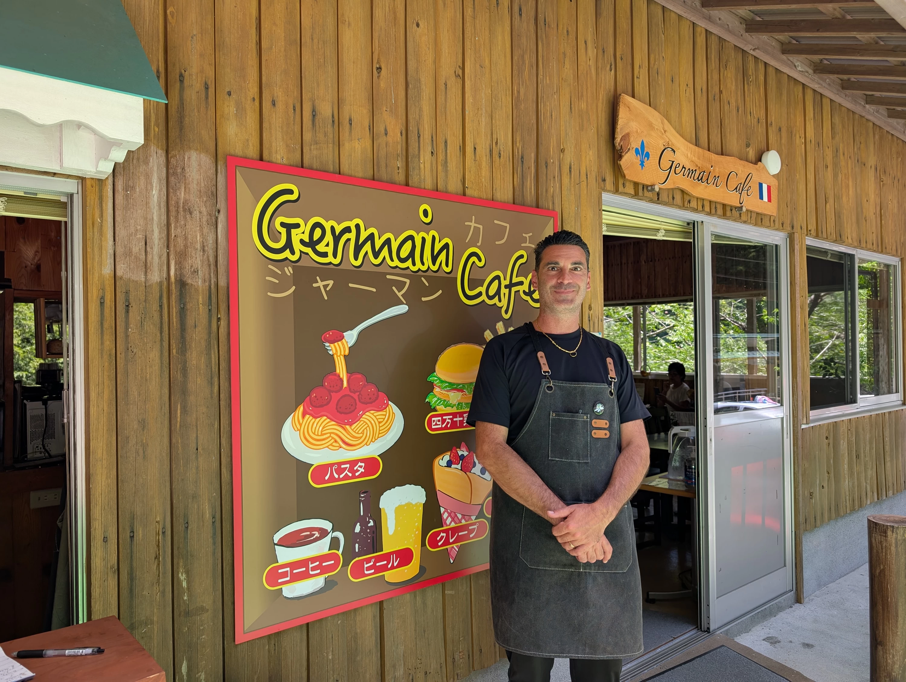 ジャーマンシェフ（現地にて撮影）