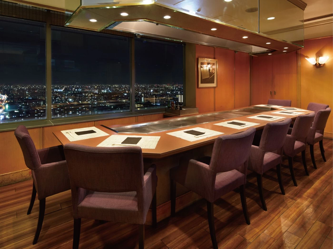 夜景も楽しめる（現地にて撮影）