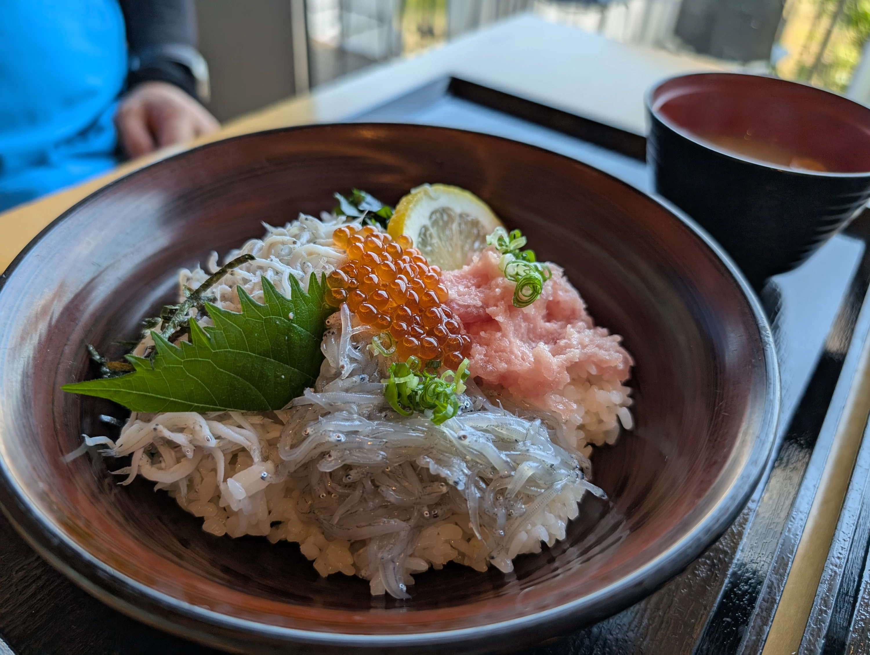 海鮮丼（現地にて撮影）