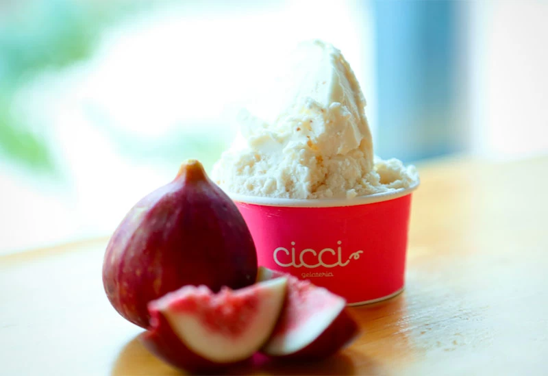 めずらしい食材を使用したジェラートも