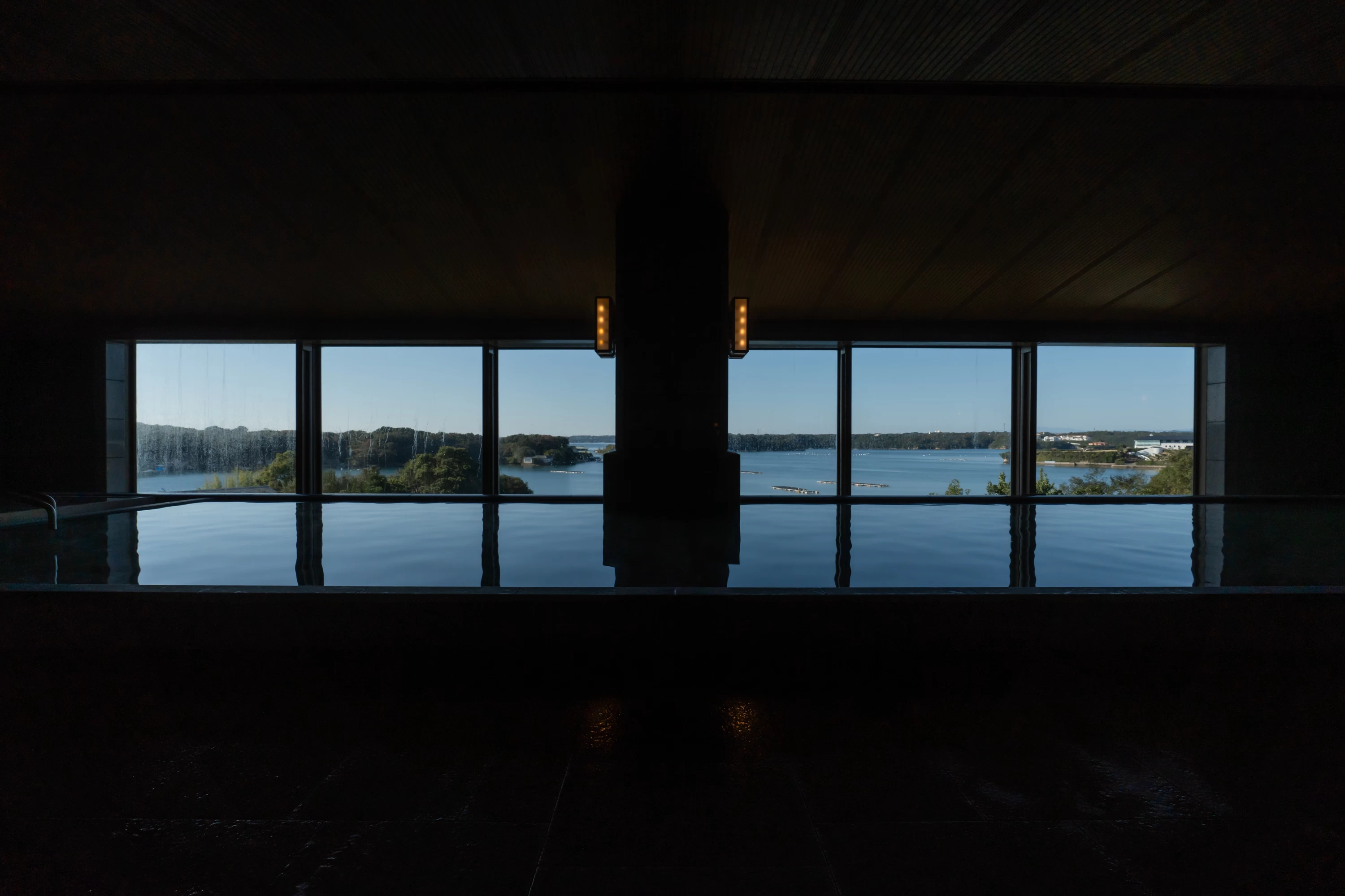 内湯からも英虞湾が（画像提供：賢島宝生苑）