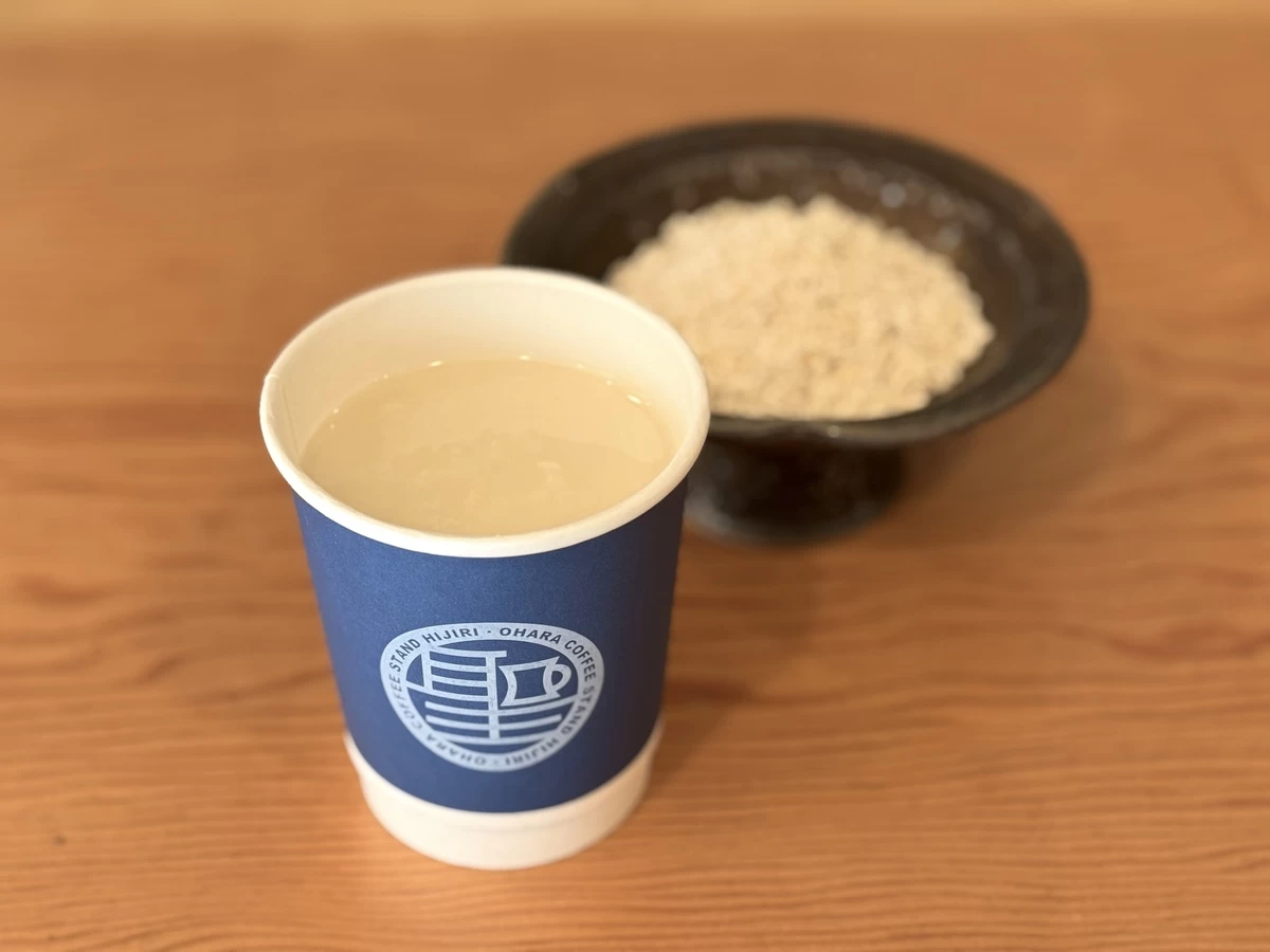 冬期限定の自家製甘酒