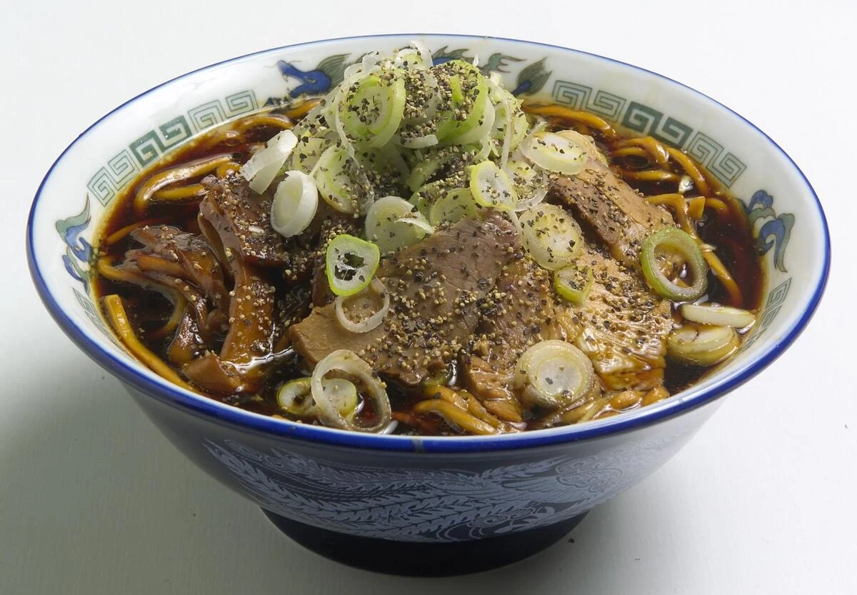 「西町大喜」の富山ブラックラーメン