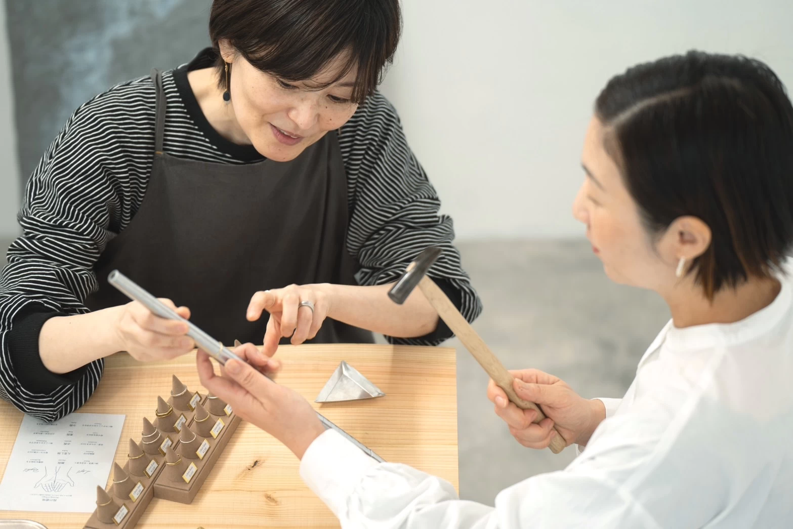 スタッフが丁寧に教えてくれるので安心