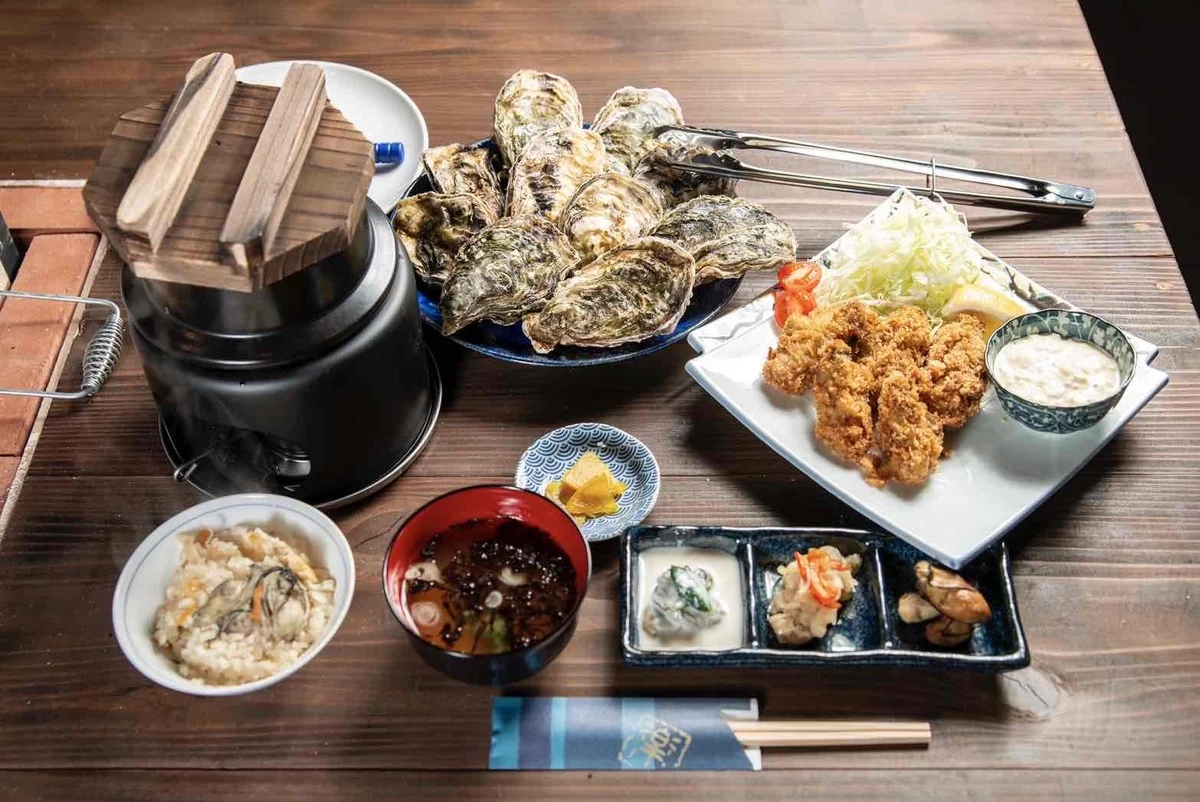 牡蠣づくし和コース（5～11月限定）