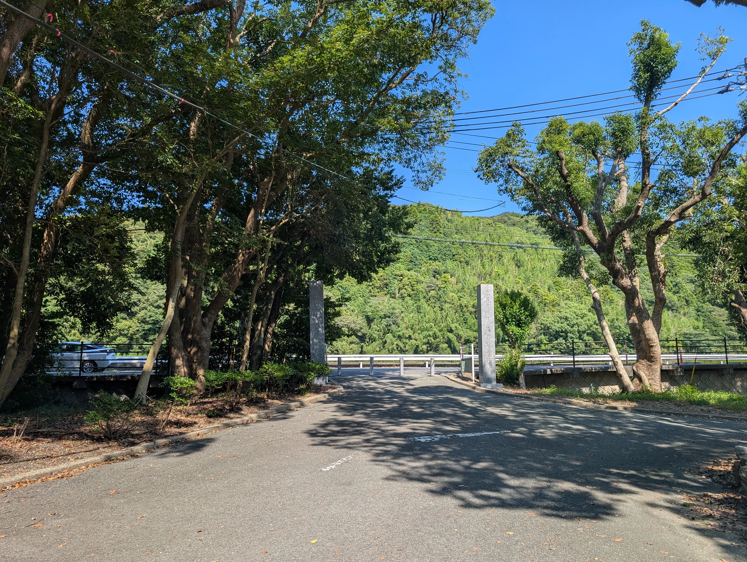 旧参道（現地にて撮影）