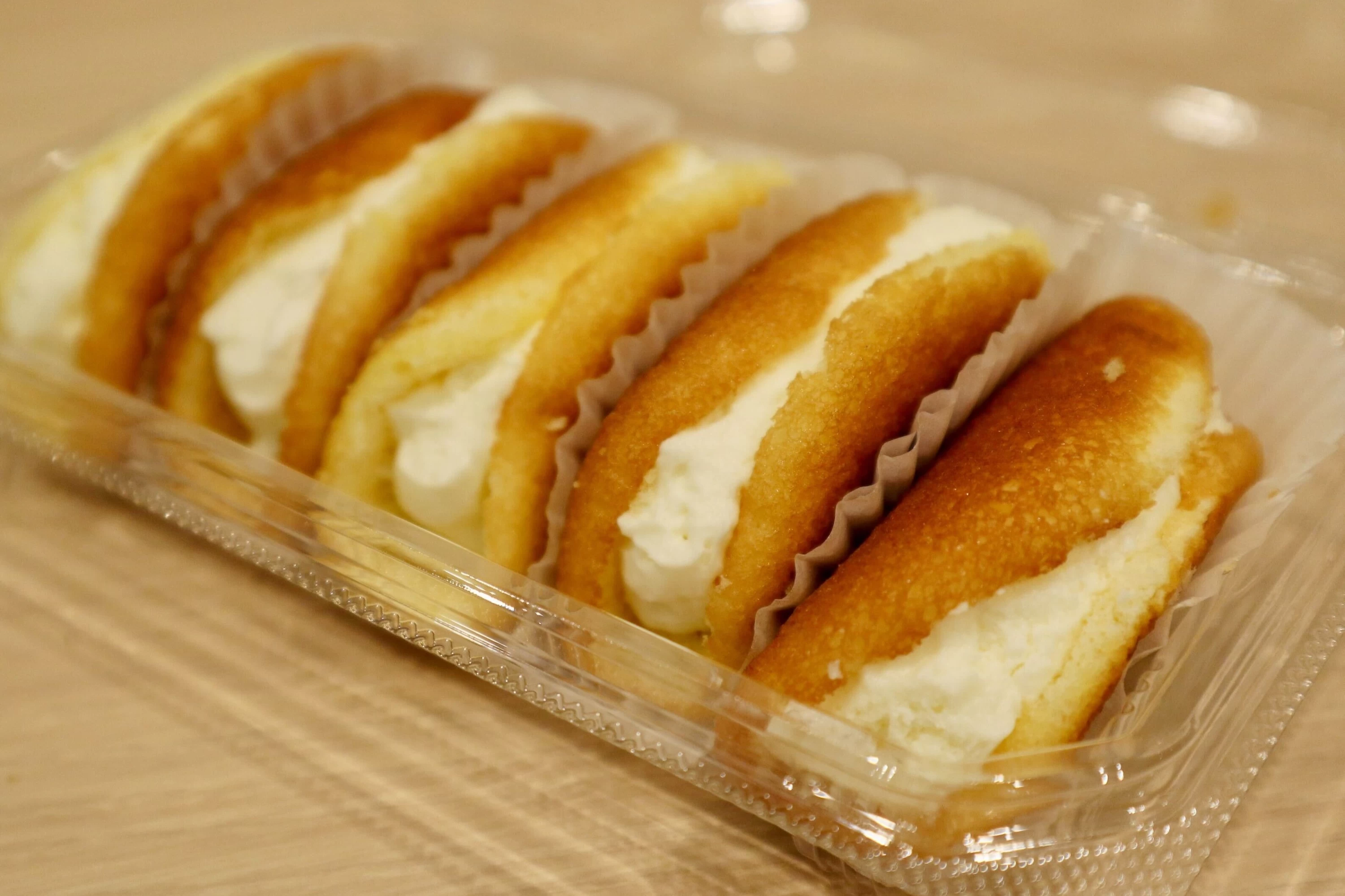 オムレットは5個1セット（現地にて撮影）