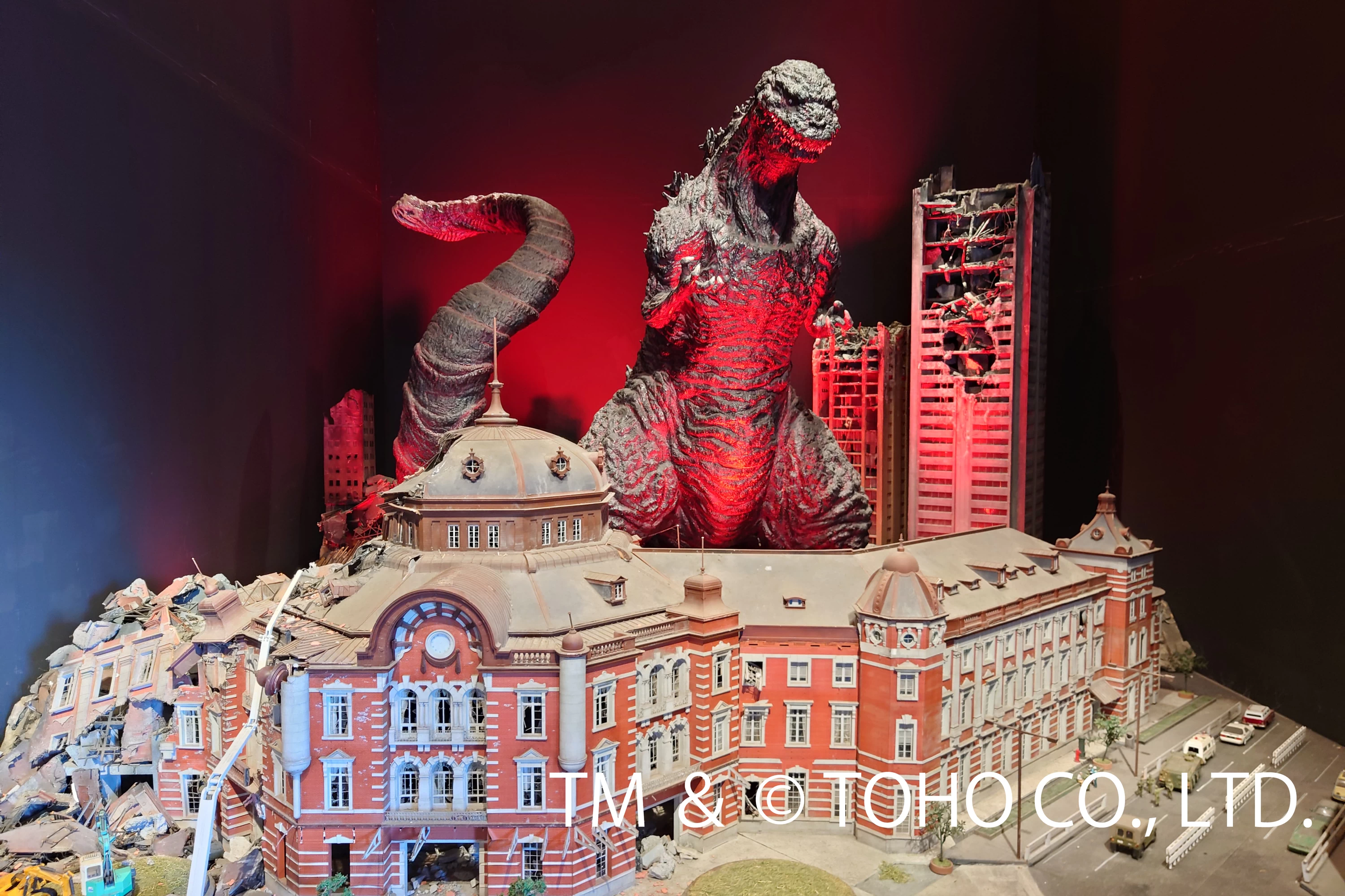 ゴジラミュージアム（現地にて撮影）