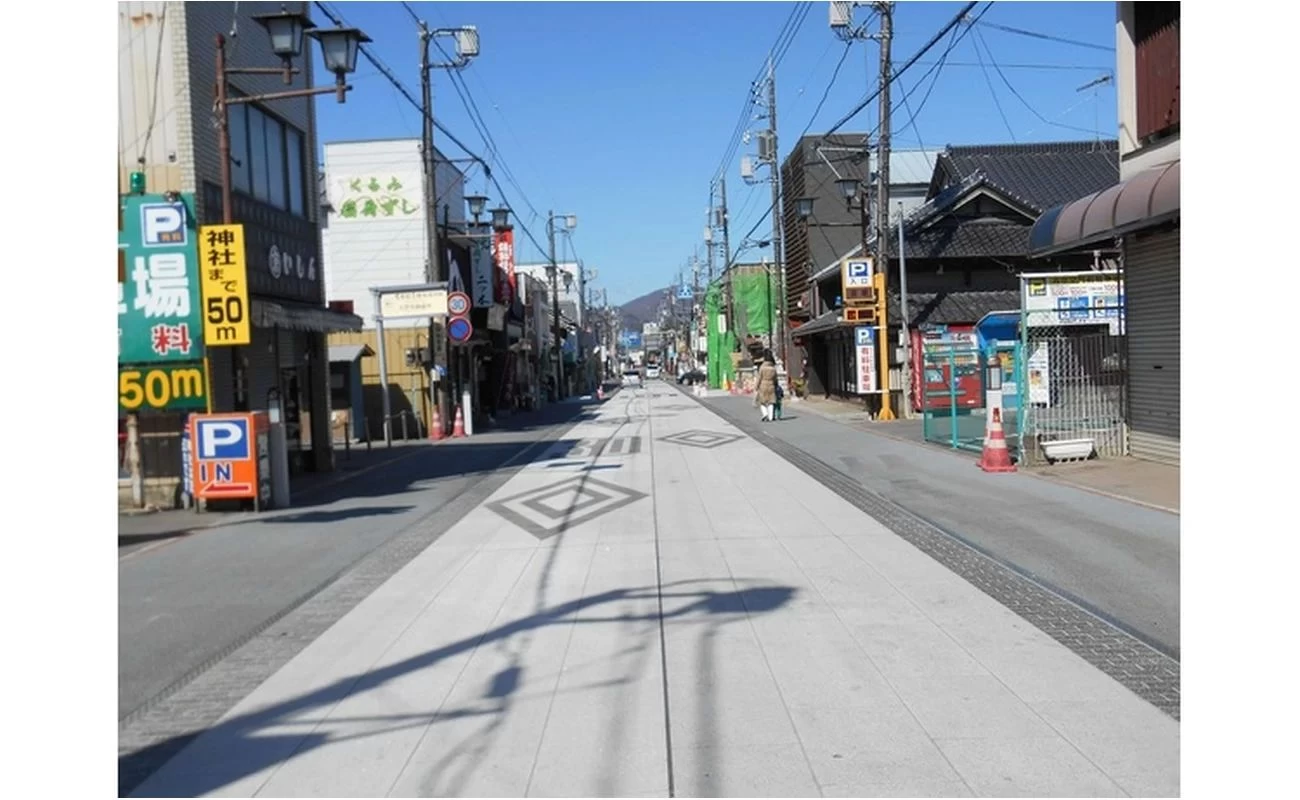 門前通りの様子