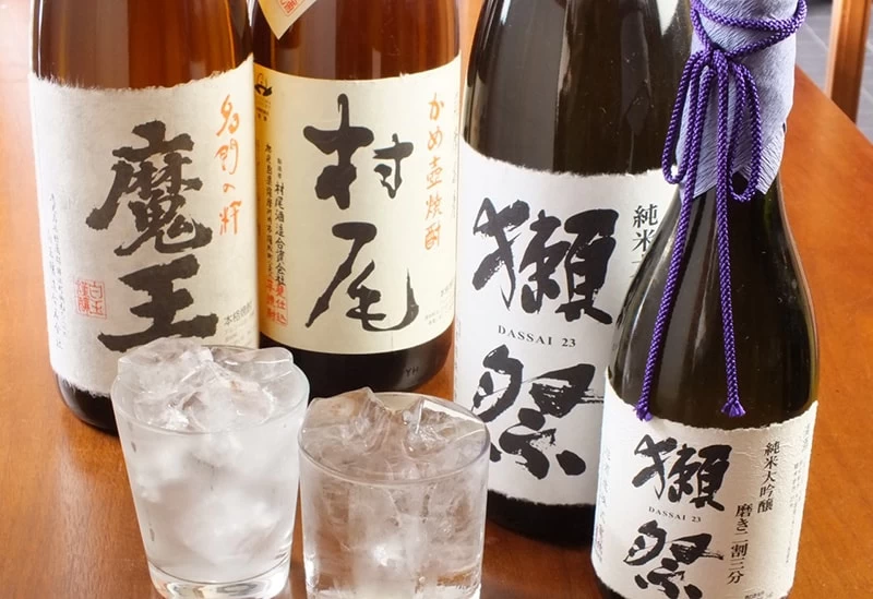 お酒の種類も豊富に揃う