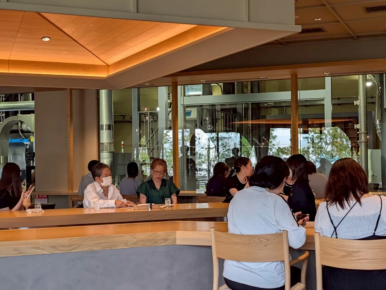 店内（現地にて撮影）