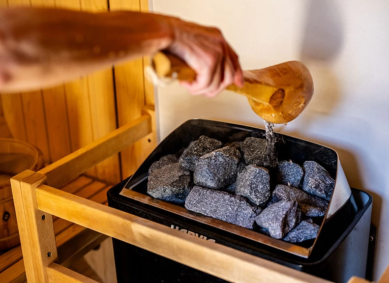 プレミアムルームで至福のサウナ体験