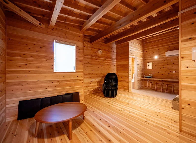 15室すべての部屋は大満足の充実した設備