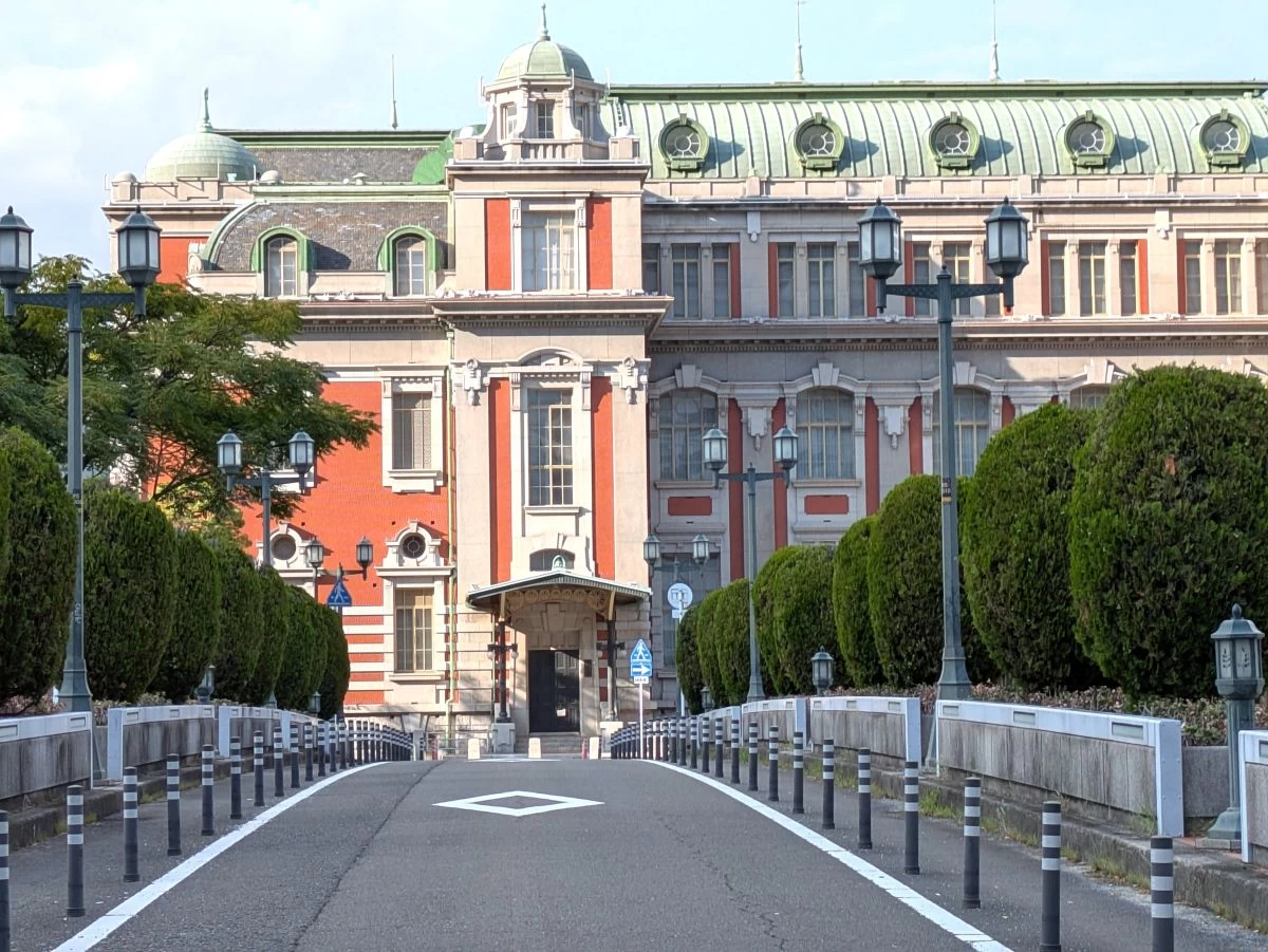 大阪市中央公会堂（現地にて撮影）