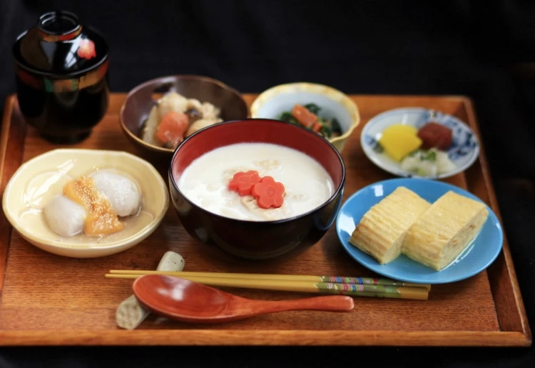 豆乳ゆば粥お膳