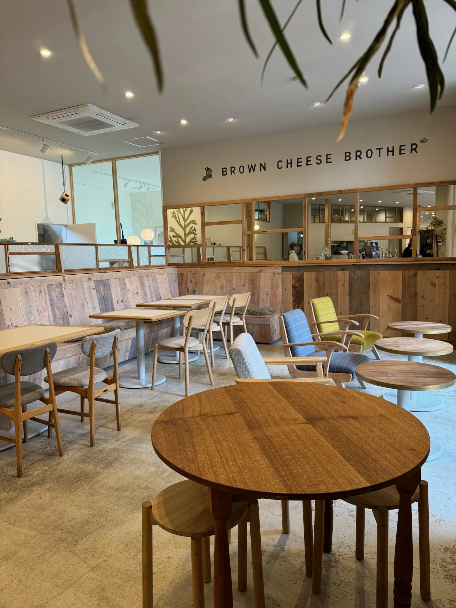 BROWN CHEESE BROTHER店内様子（現地にて撮影）
