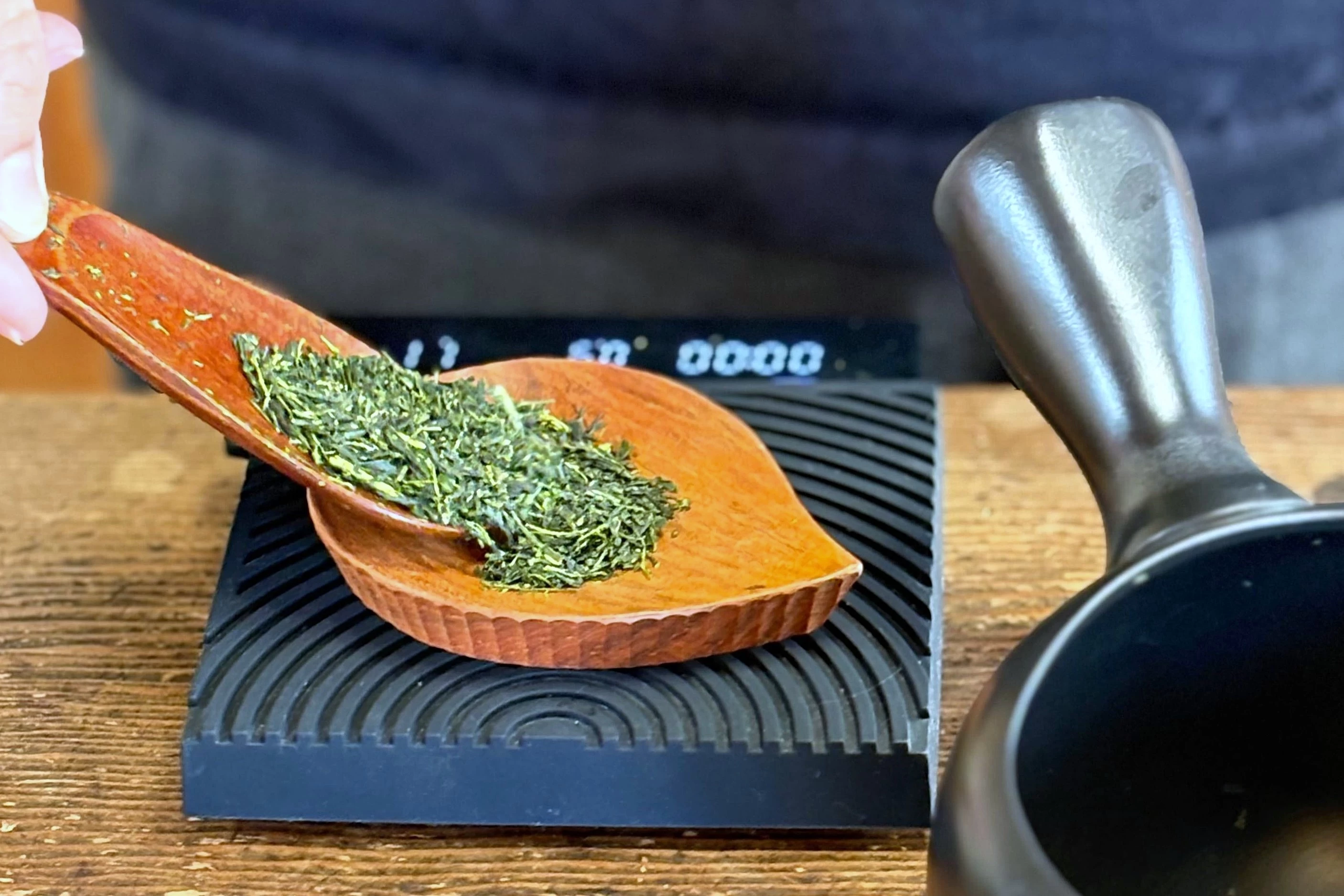 全て異なるお茶の個性（現地にて撮影）