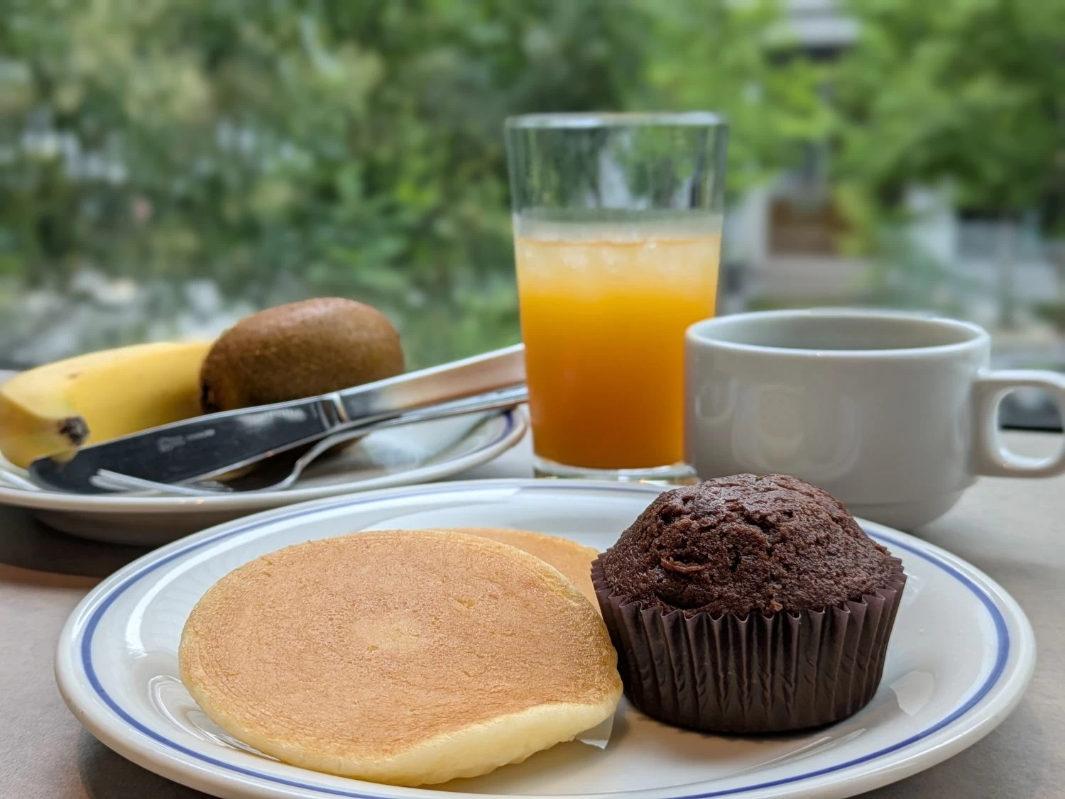 パンケーキやマフィンも（現地にて撮影）