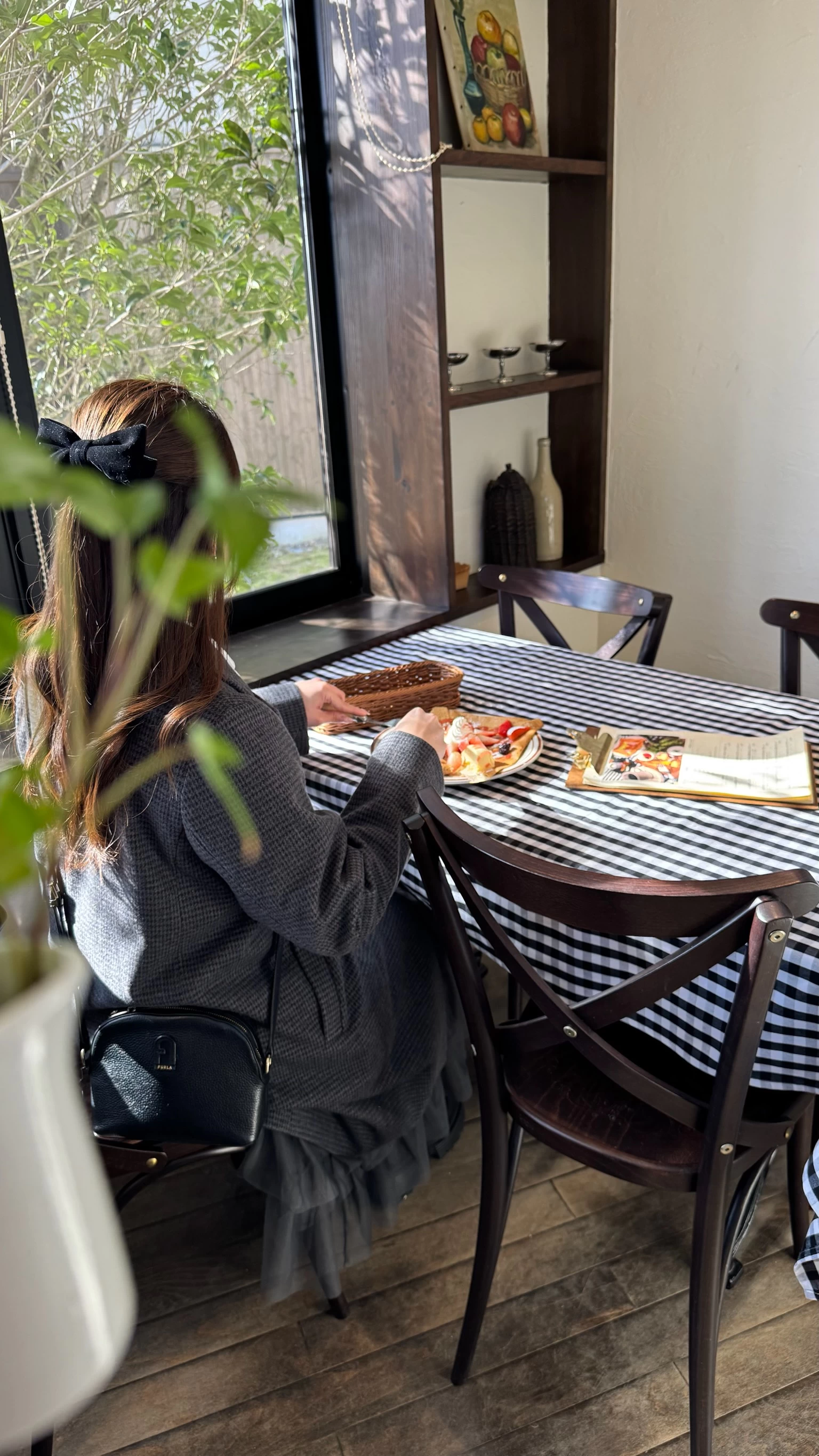 仏式茶寮カミノ店内（現地にて撮影）