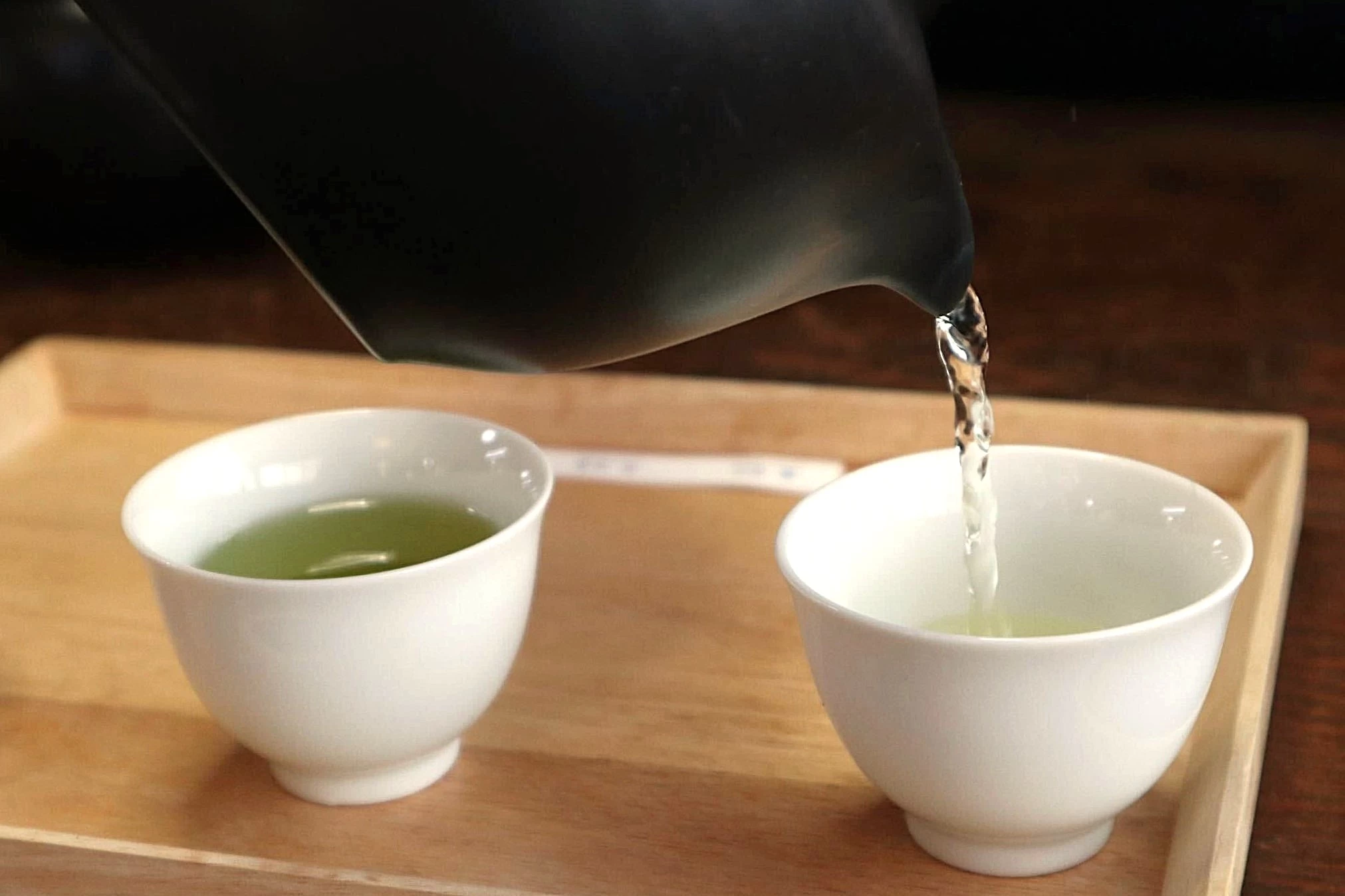 茶審査技術十段の茶師の味を体験（現地にて撮影）