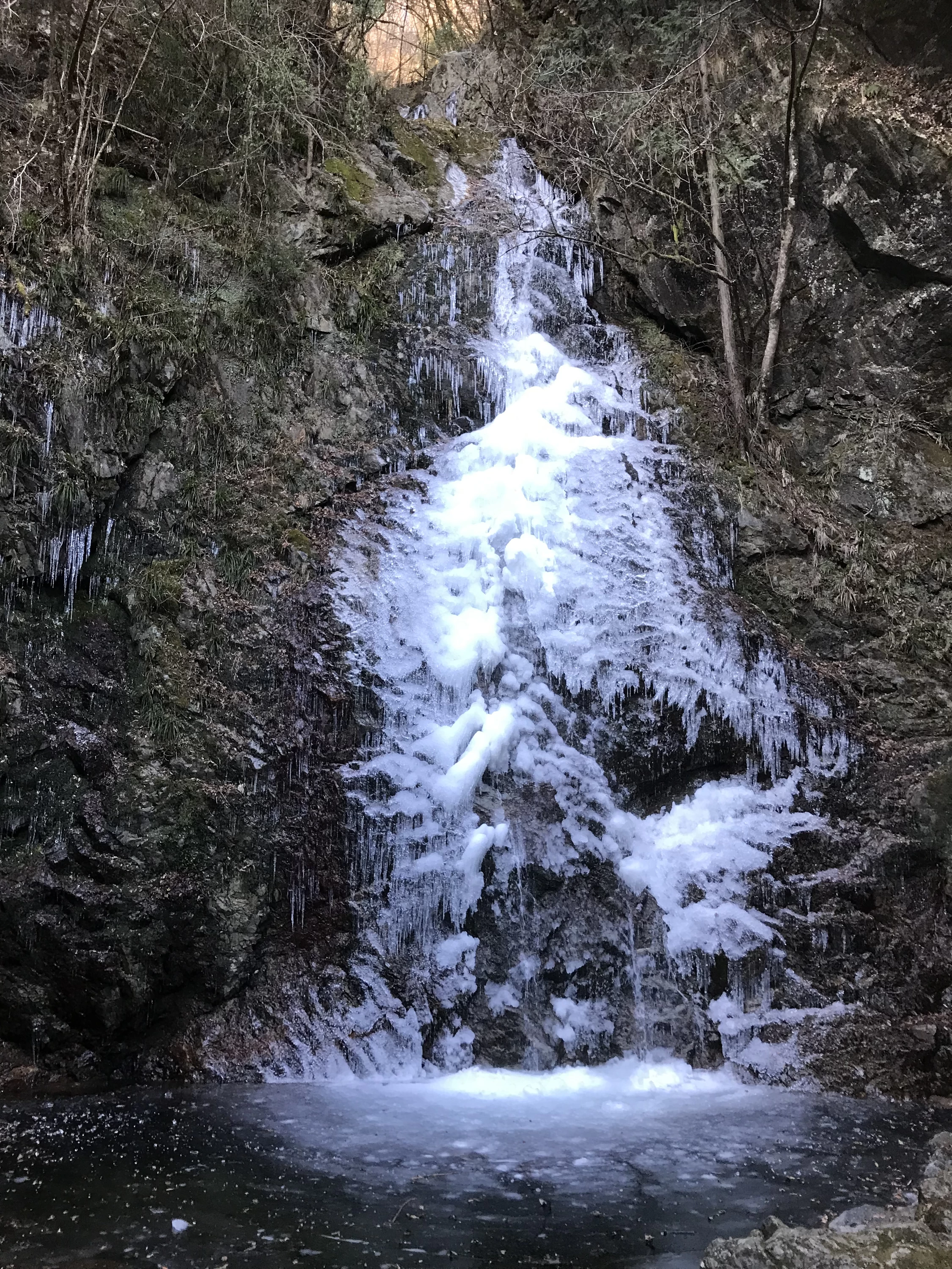 氷瀑の様子②