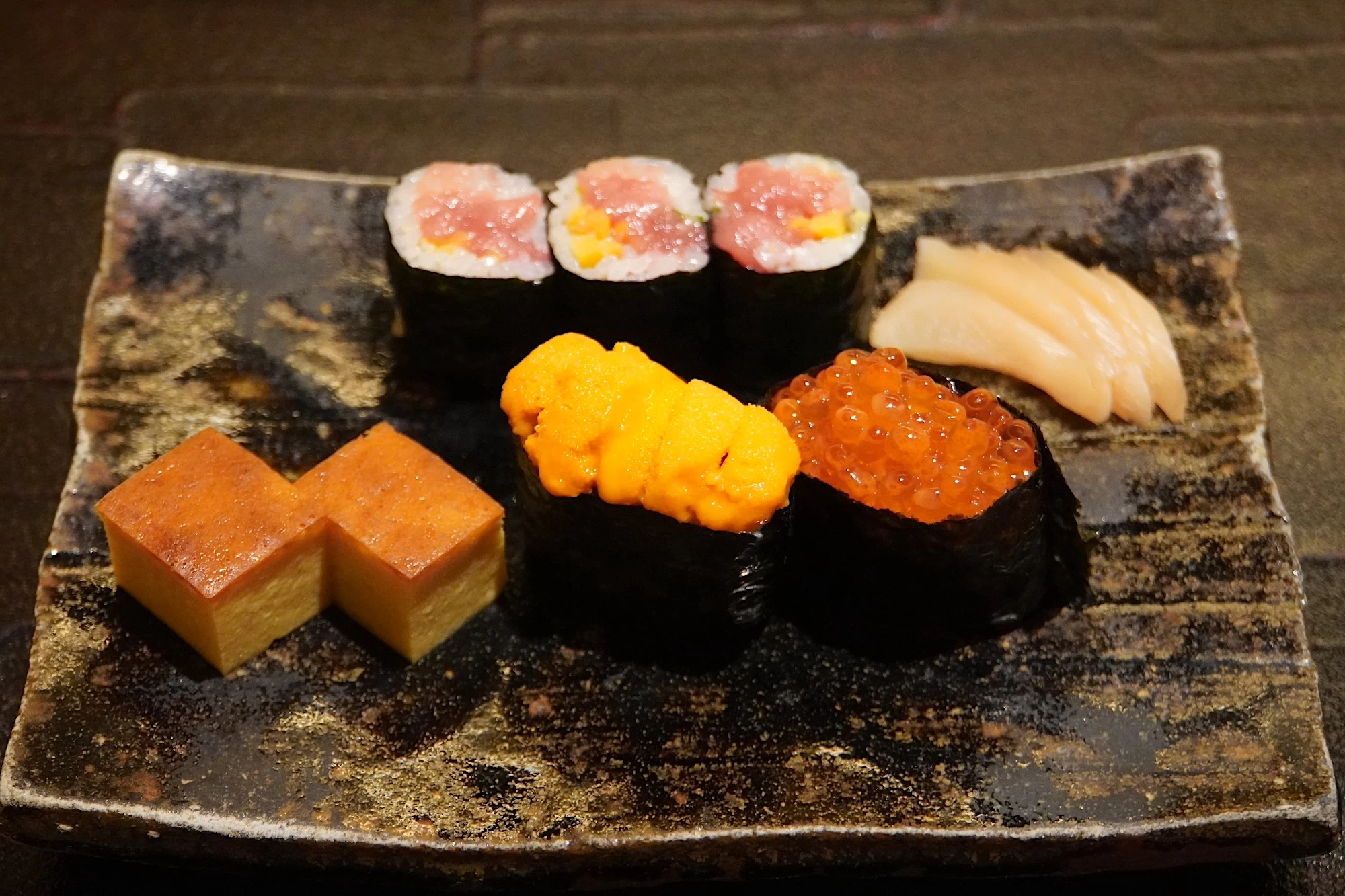 新鮮なネタのお寿司