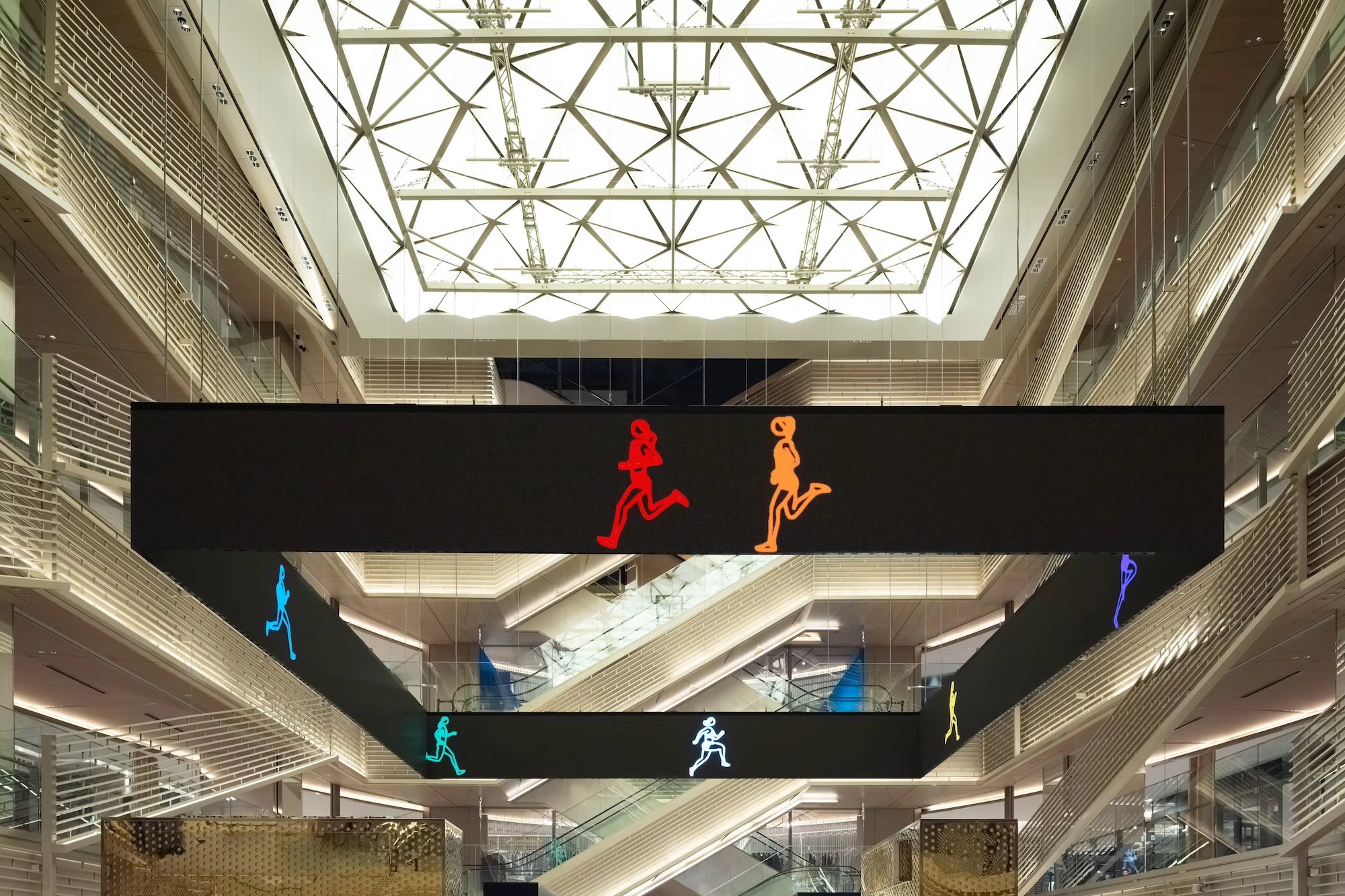 ジュリアン・オピー氏作品