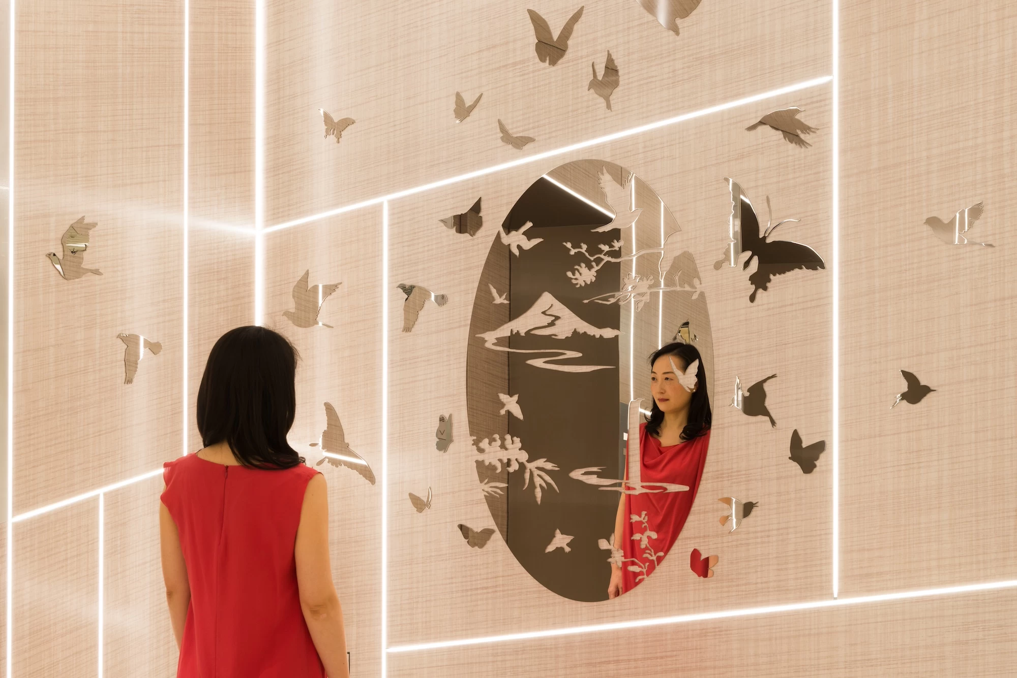 船井美佐 楽園/境界/肖像画 2017年　 撮影：加藤 健