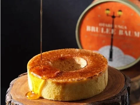 小樽運河ブリュレバウム（1周年記念菓）