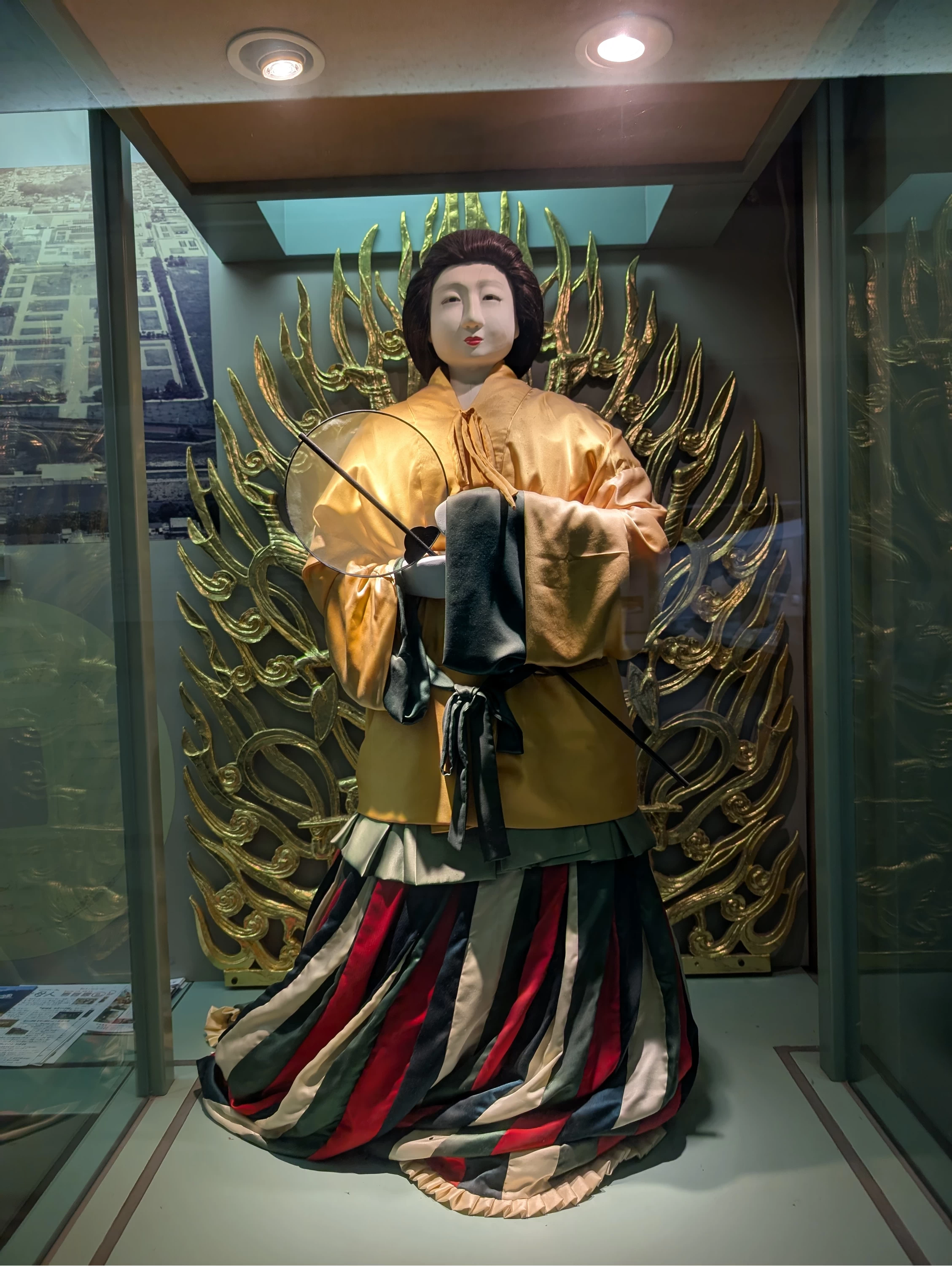 衣装再現（現地にて撮影）