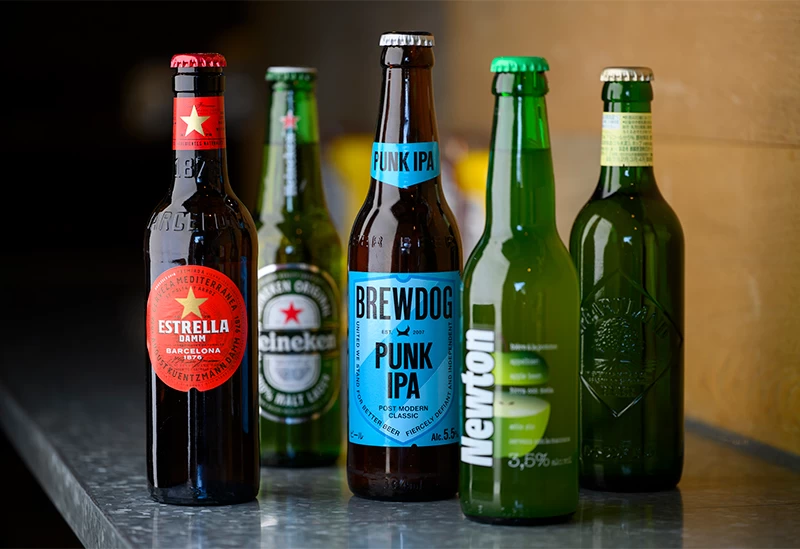 海外のビールが豊富に揃う