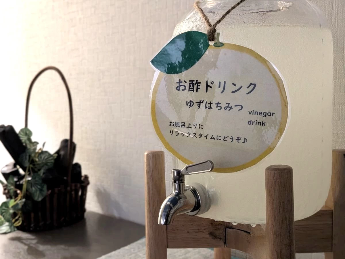 無料のドリンク（現地にて撮影）