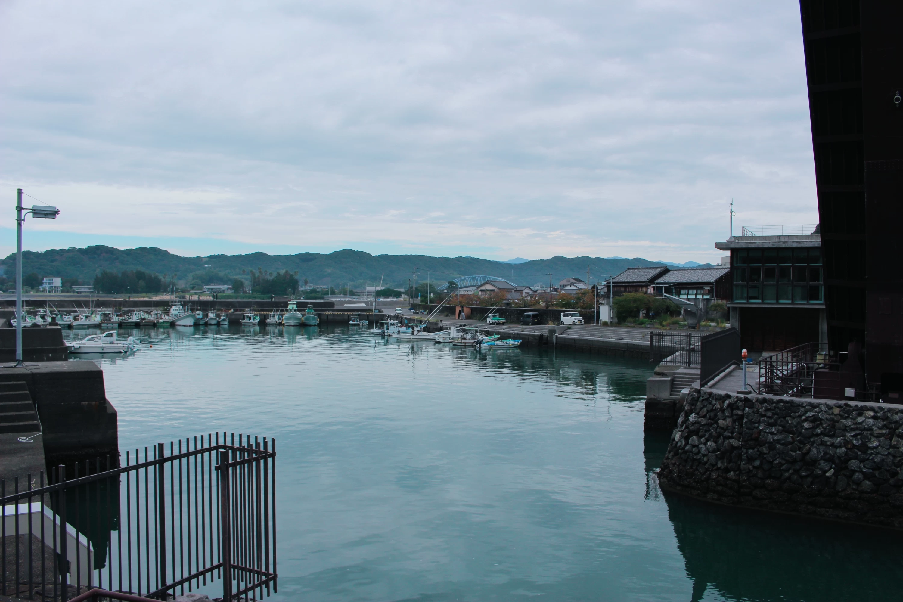 船の光景を見るのも楽しい