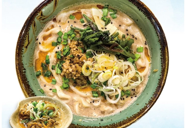 坦々肉味噌うどん