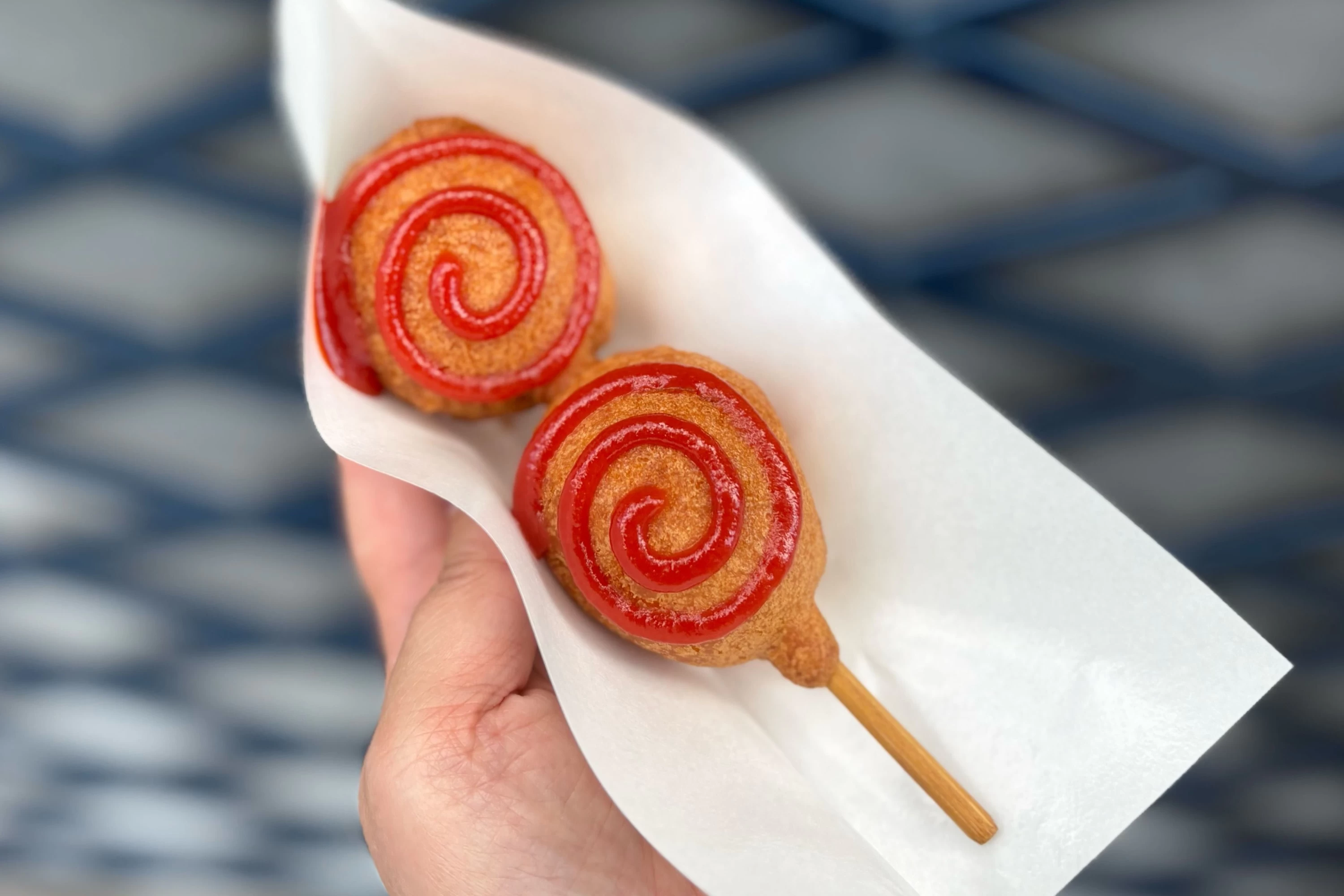 ひょうたん揚げ（現地にて撮影）