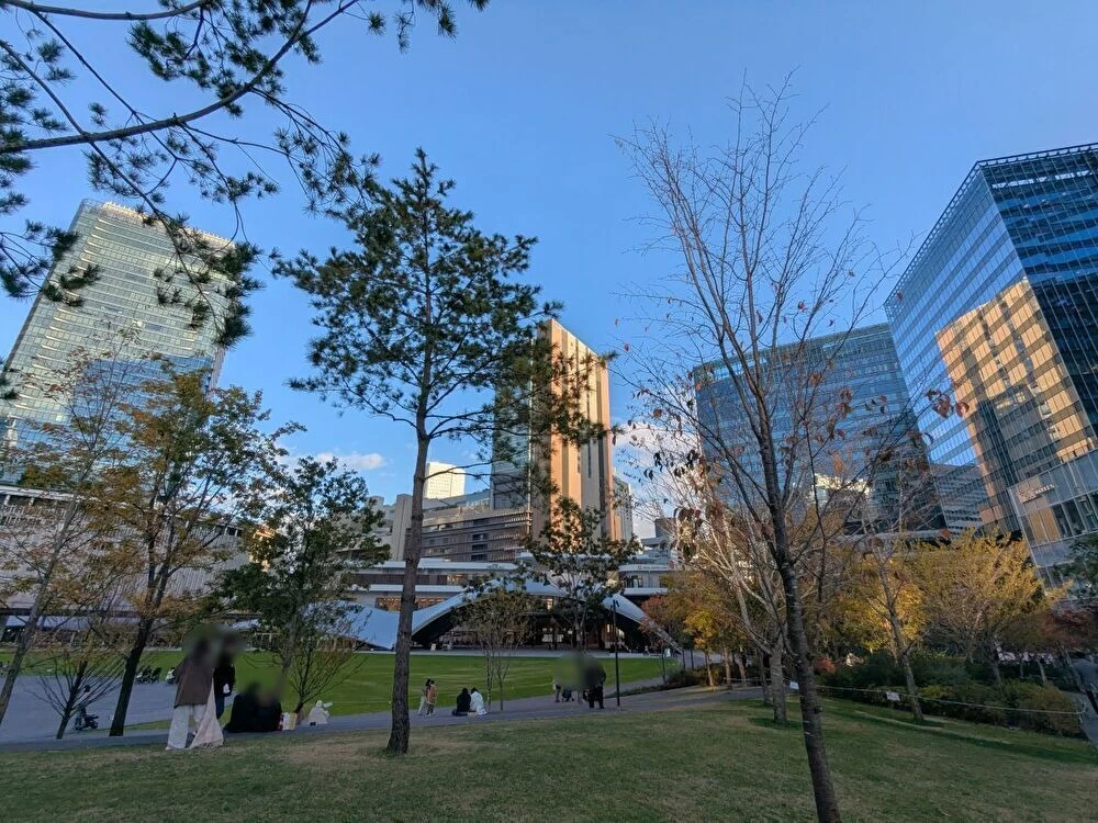 うめきた公園（現地にて撮影）