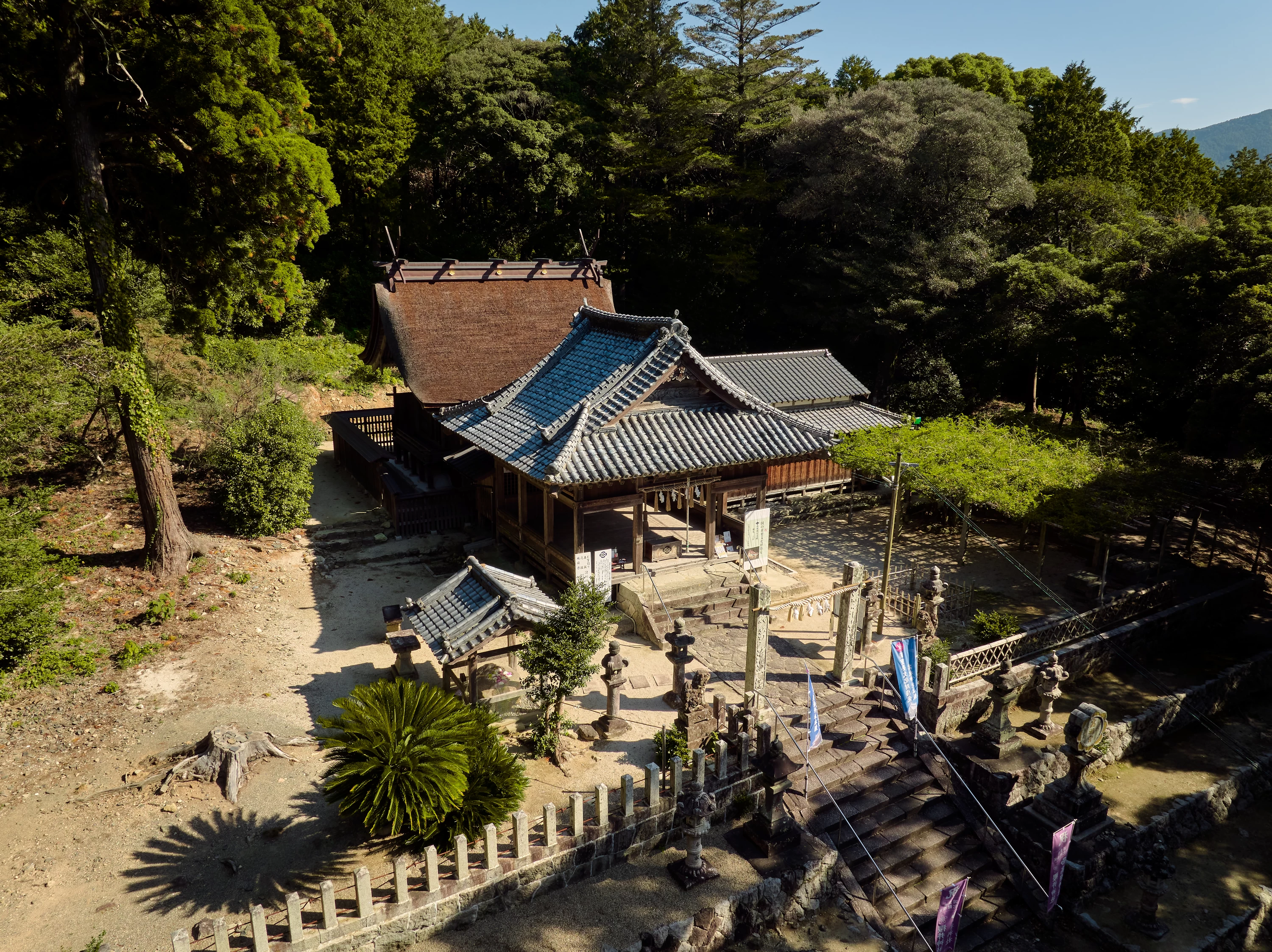 高祖神社（空撮）