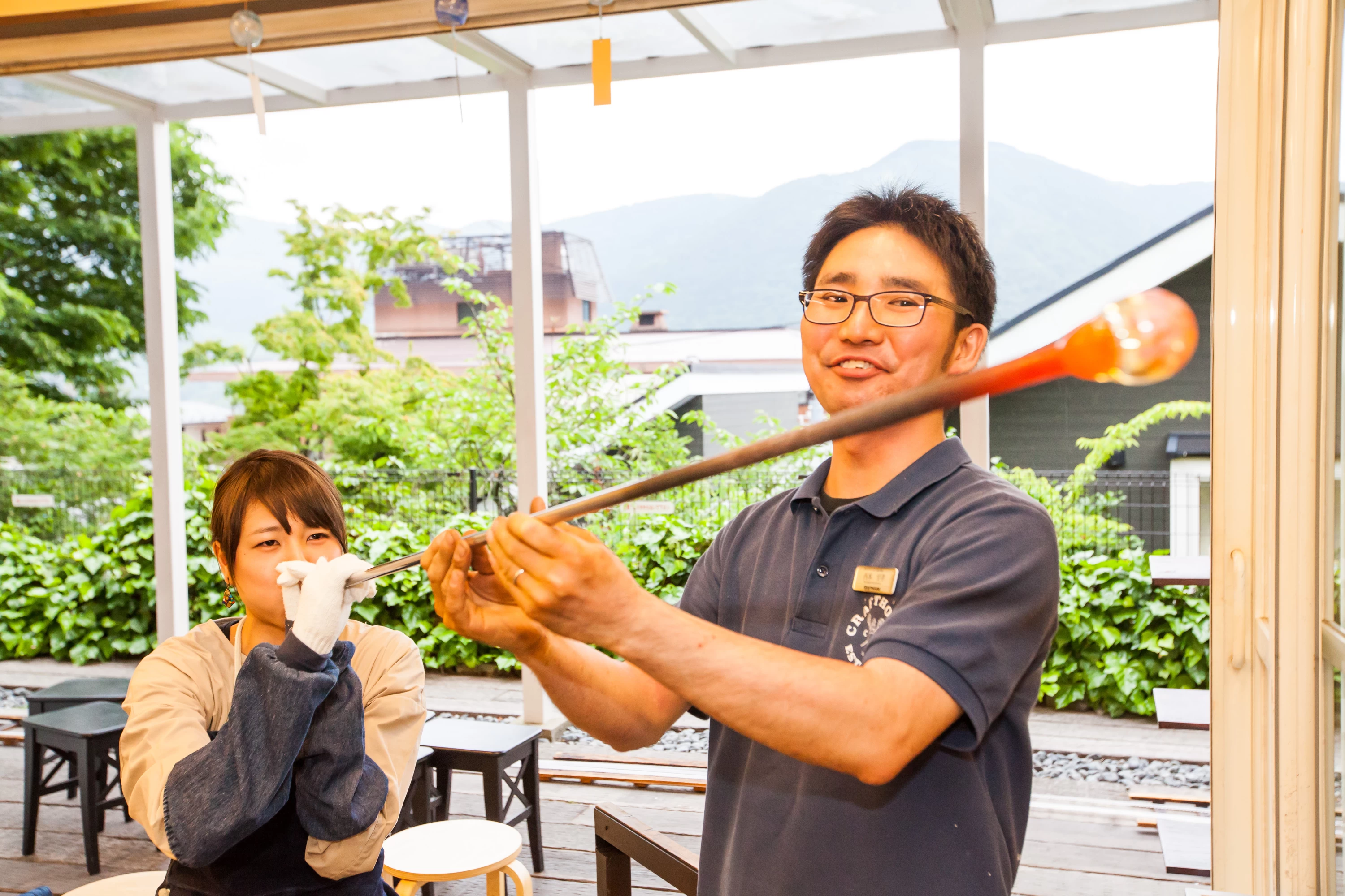 箱根クラフトハウス体験（画像提供：箱根強羅公園）