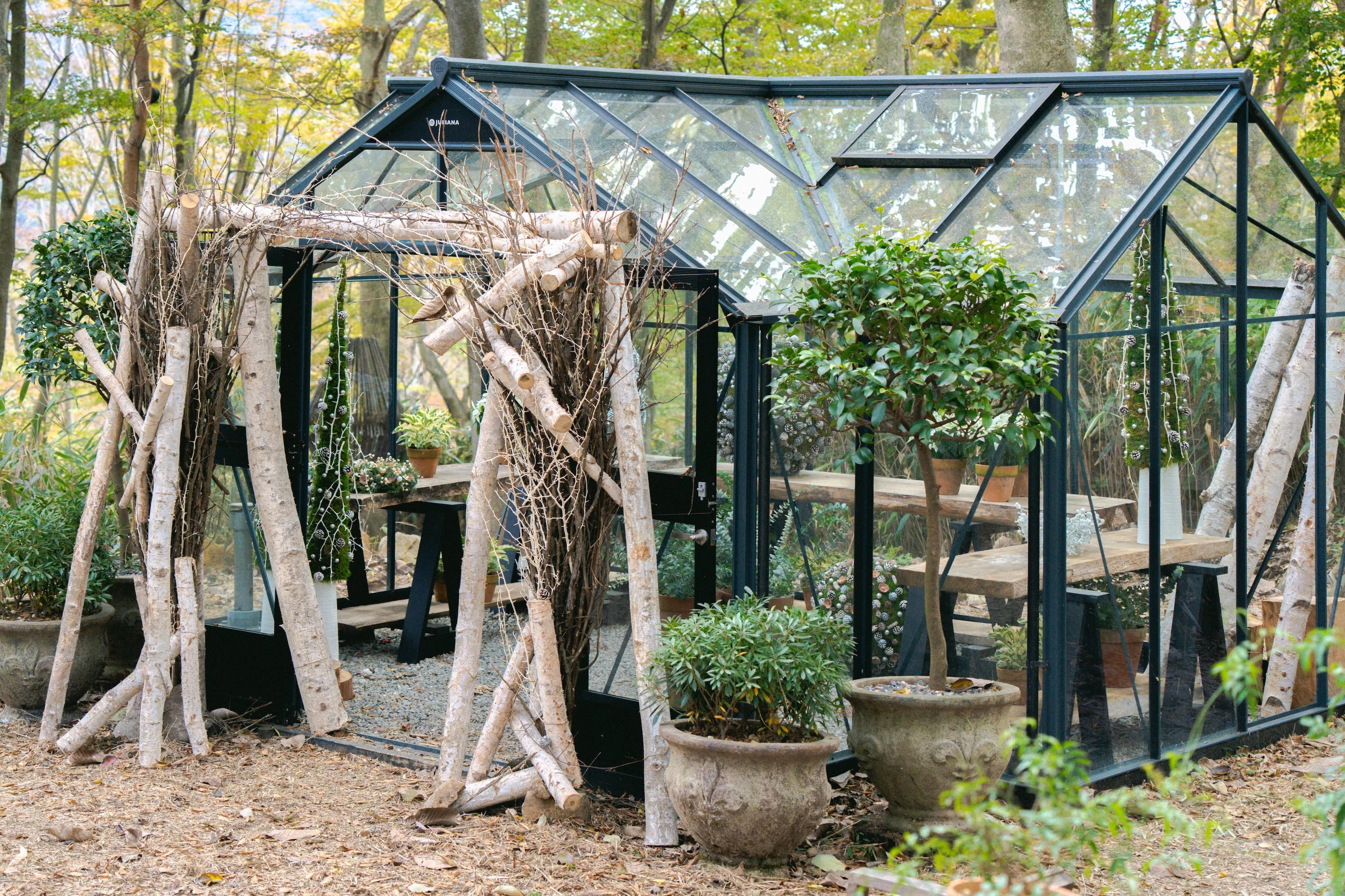 パビリオン（画像提供：ニコライ バーグマン 箱根 ガーデンズ）