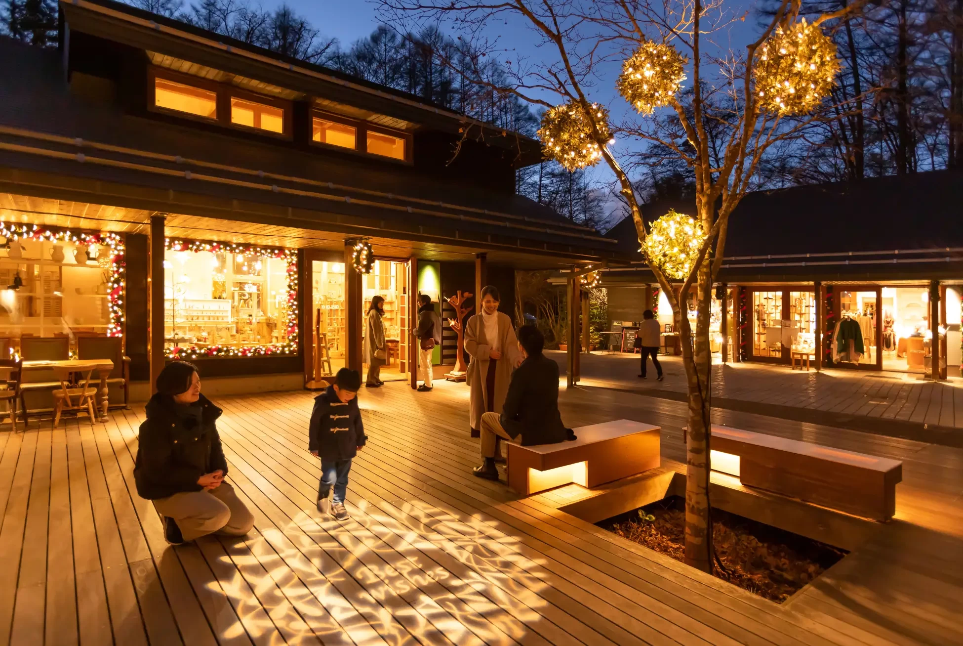 あたたかな光で包まれる