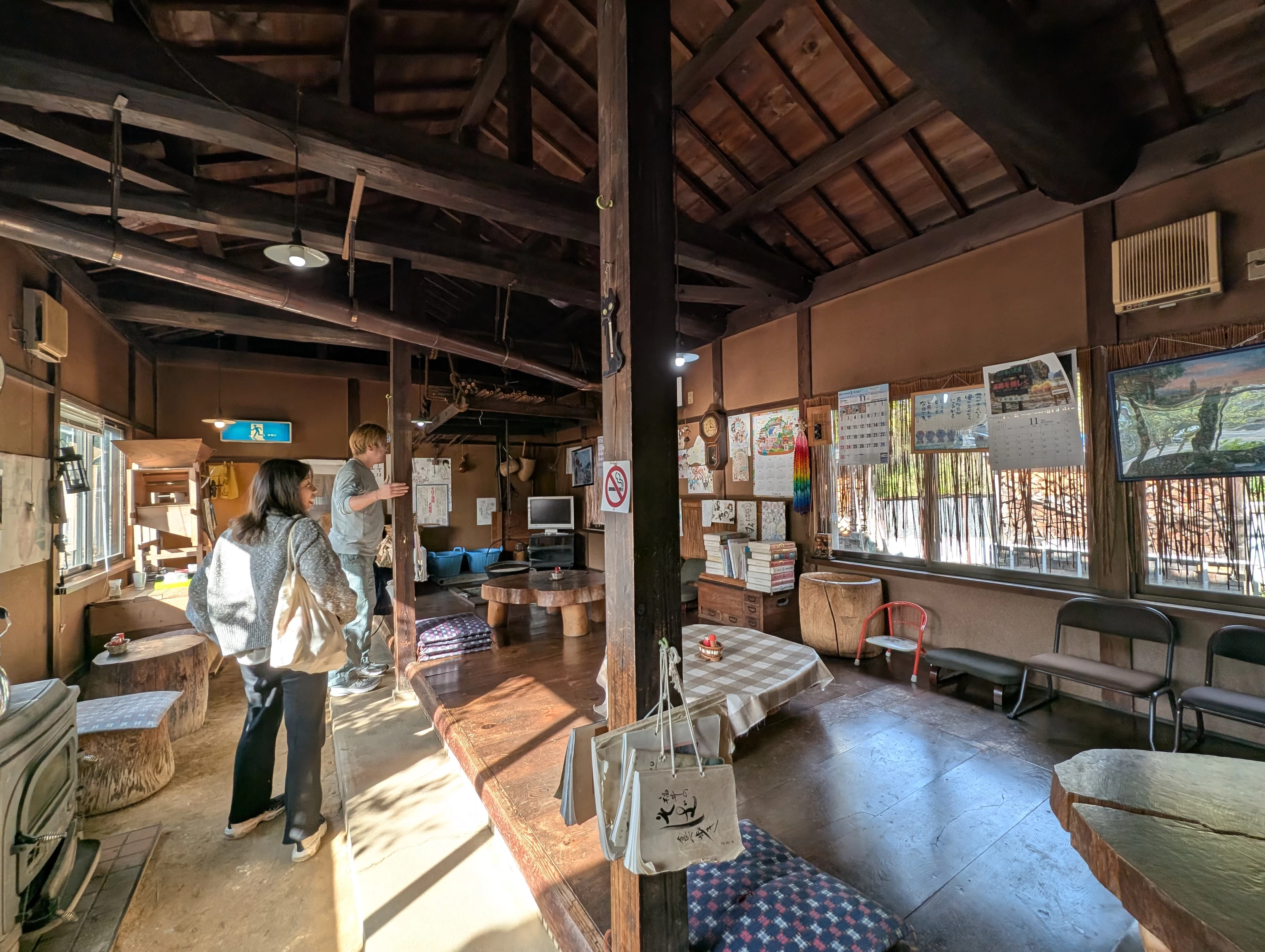 店内①（現地にて撮影）