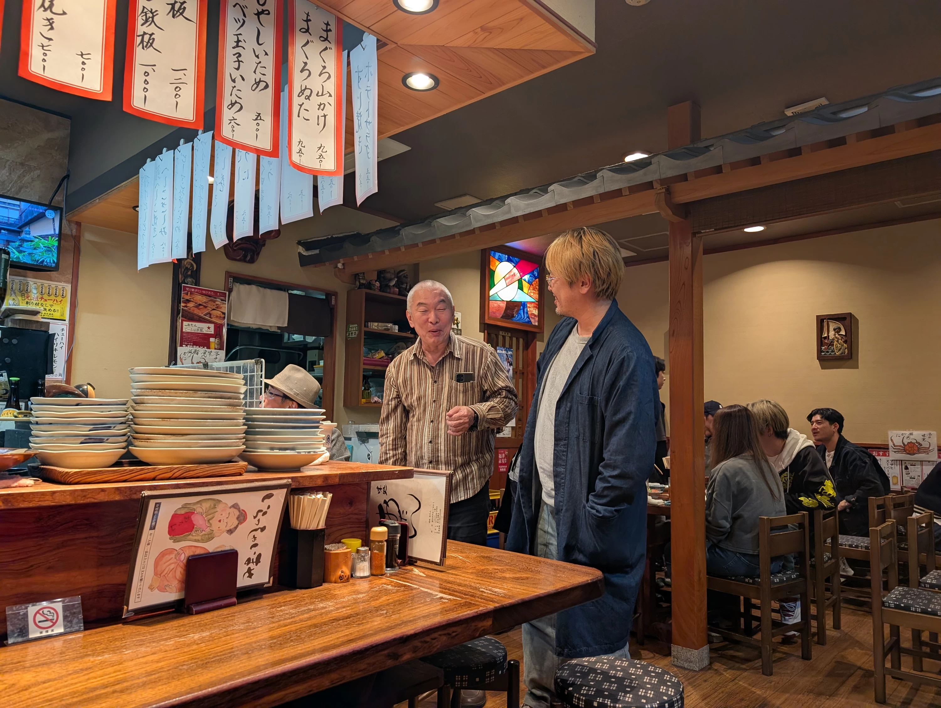 店内（現地にて撮影）