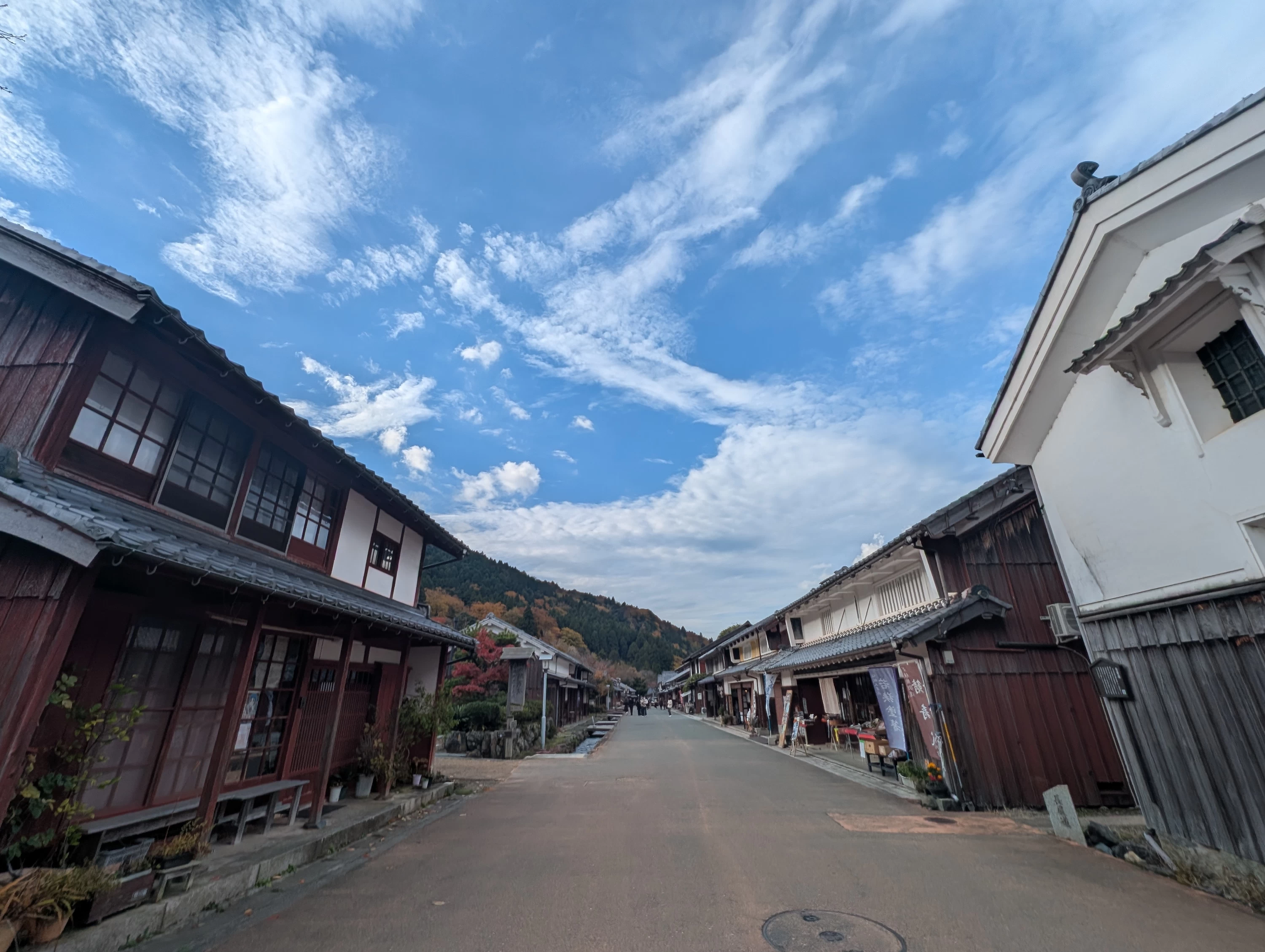 鯖街道の街並（現地にて撮影）