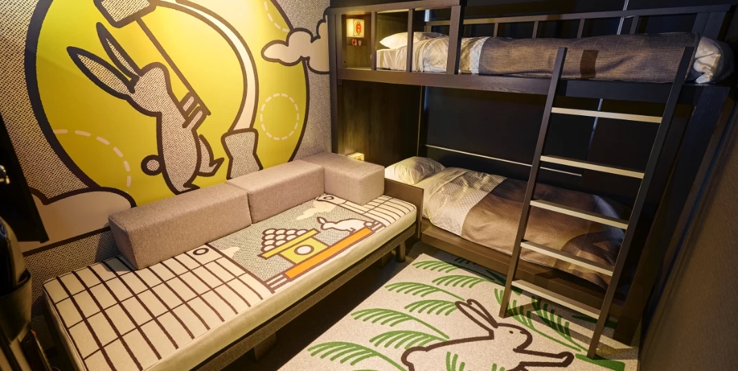 「月見」をテーマにしたお部屋