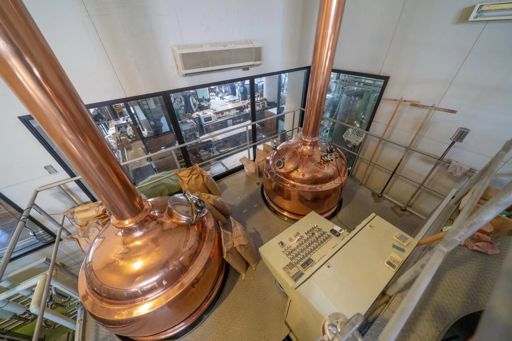 ビール工場の見学も可能