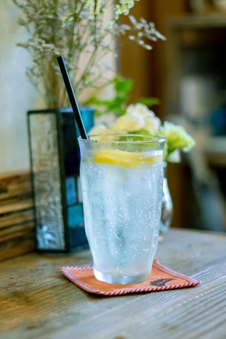 自家製レモンスカッシュ